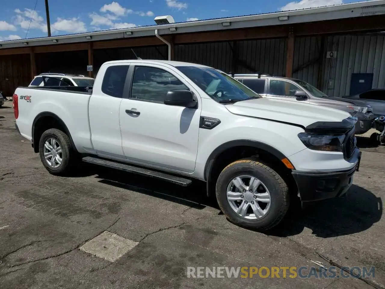 4 fotografías del automóvil dañado 1FTER1FH7LLA08727 FORD RANGER 2020