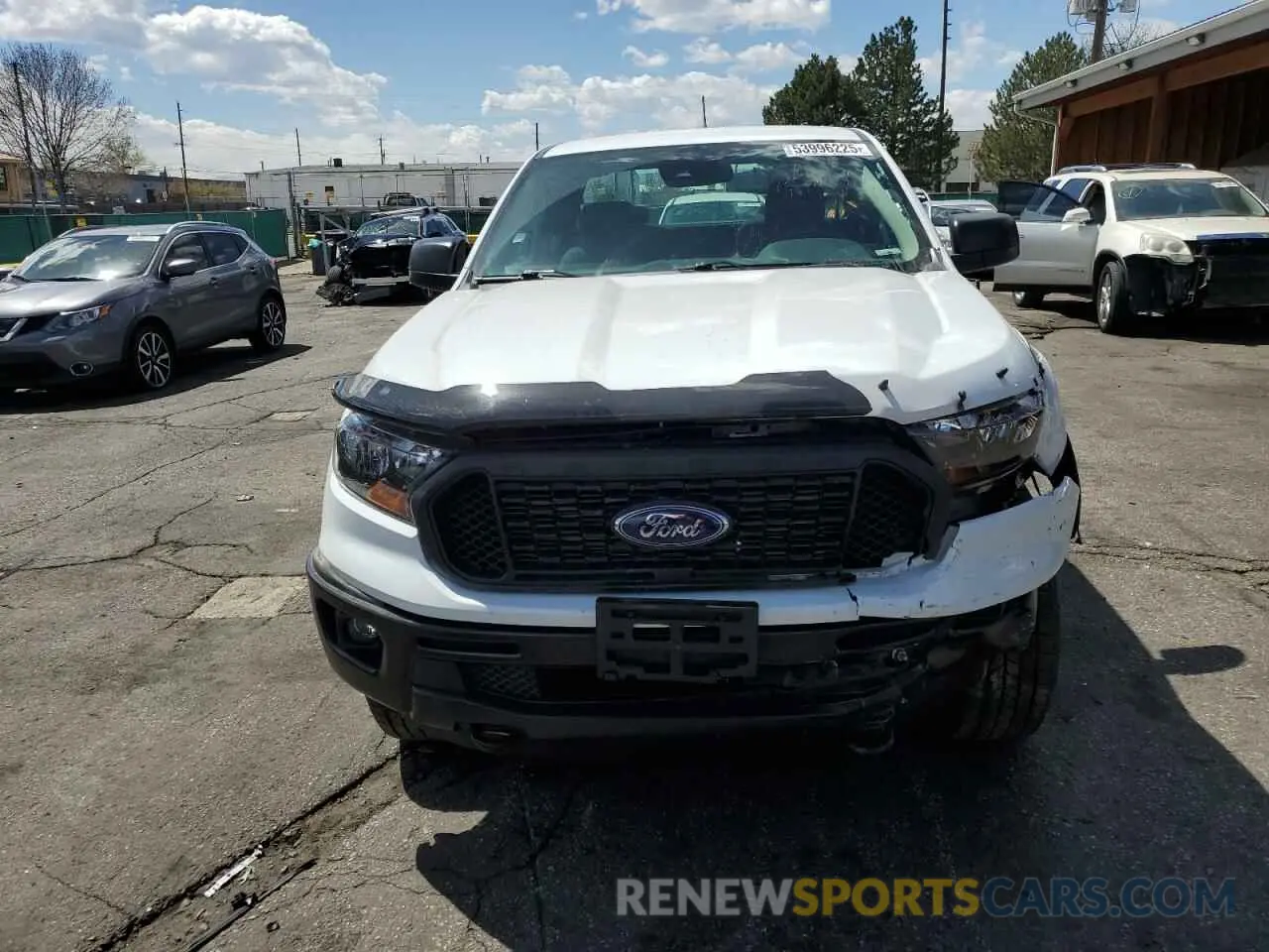 5 fotografías del automóvil dañado 1FTER1FH7LLA08727 FORD RANGER 2020