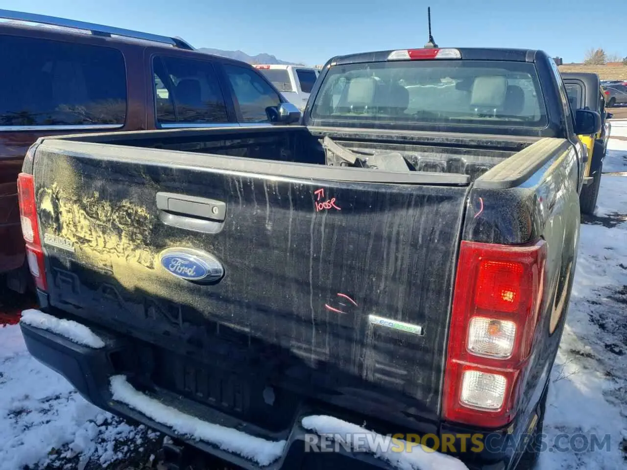 6 fotografías del automóvil dañado 1FTER1FH8LLA33720 FORD RANGER 2020