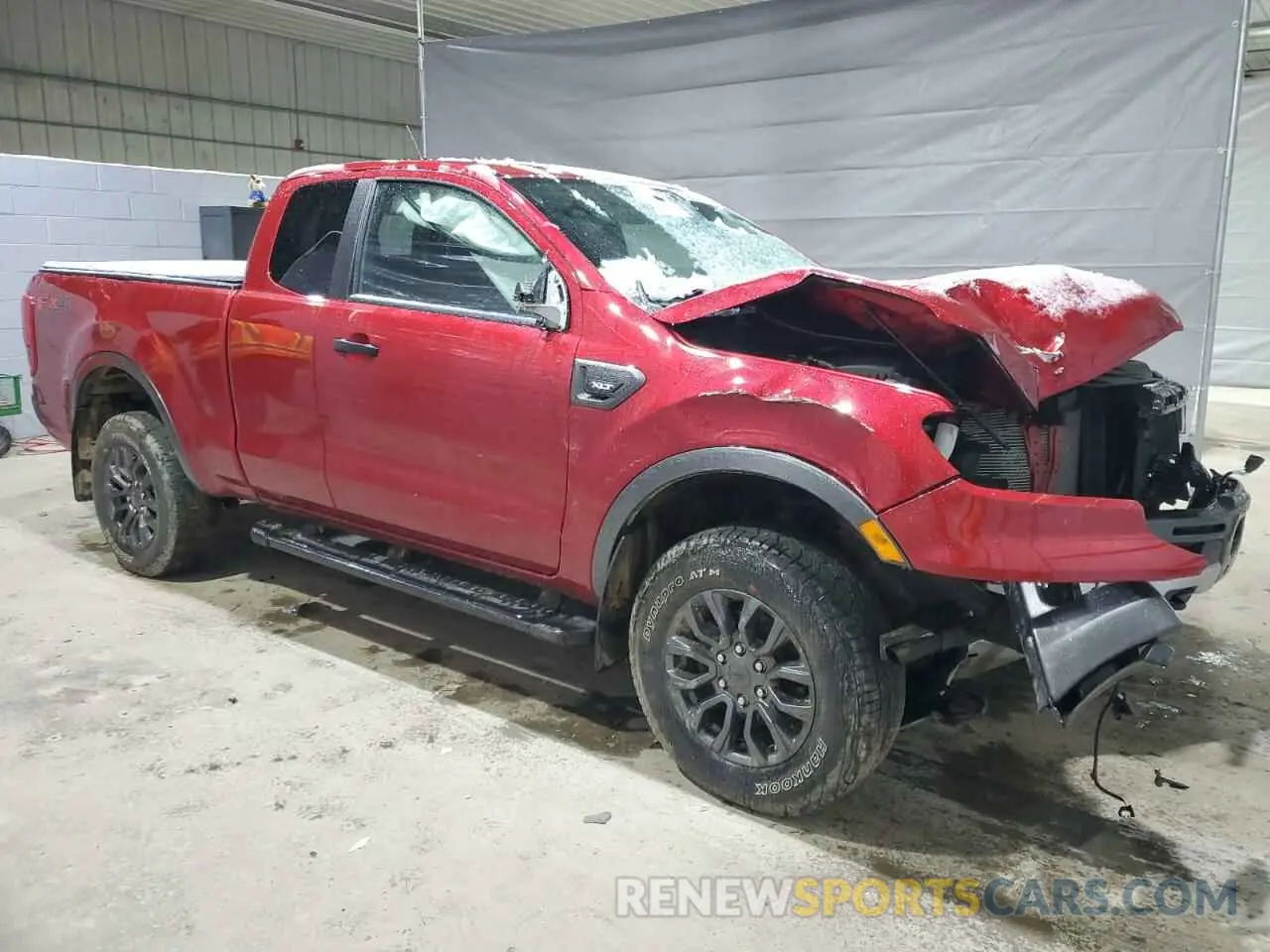 4 fotografías del automóvil dañado 1FTER1FH9LLA48596 FORD RANGER 2020