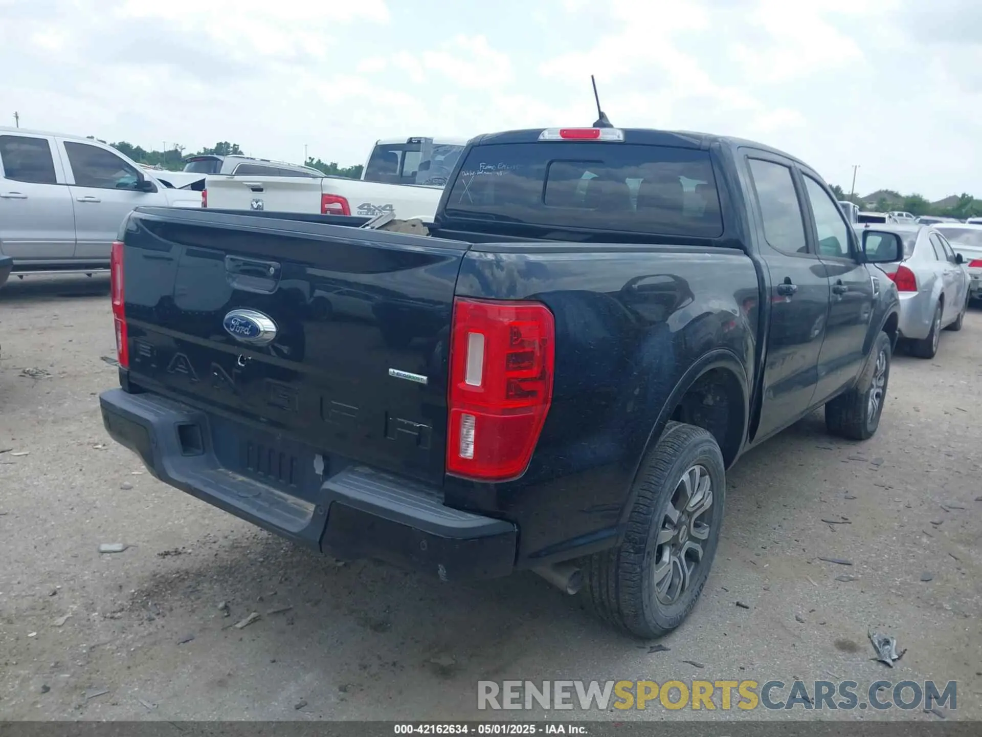 4 fotografías del automóvil dañado 1FTER4EH0LLA09401 FORD RANGER 2020