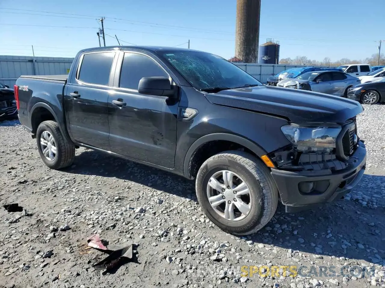4 fotografías del automóvil dañado 1FTER4EH0LLA25369 FORD RANGER 2020