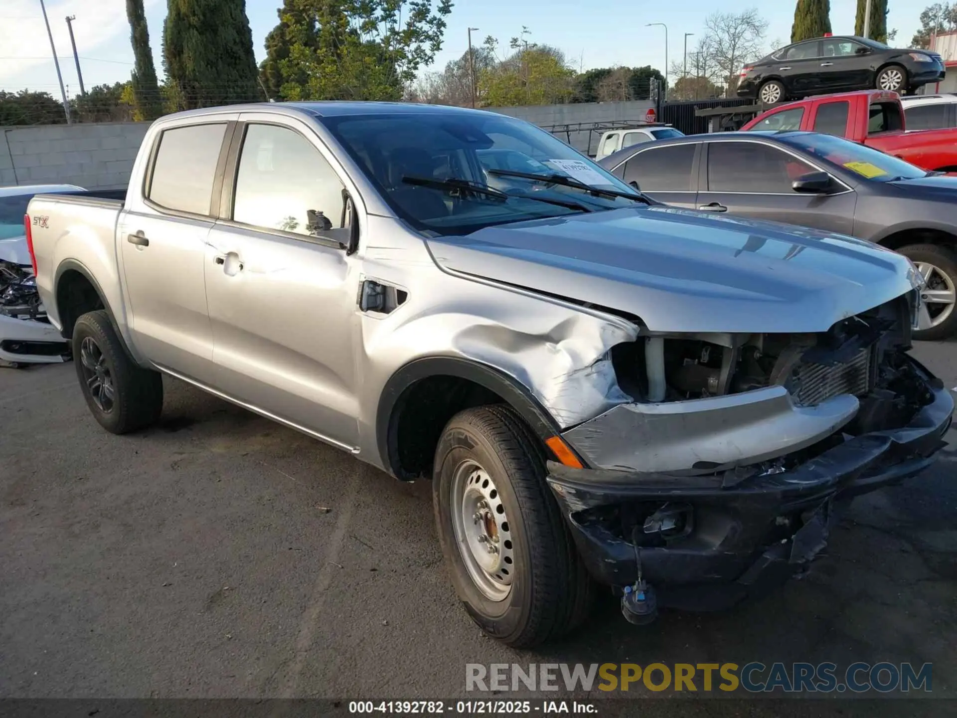 1 fotografías del automóvil dañado 1FTER4EH1LLA58719 FORD RANGER 2020