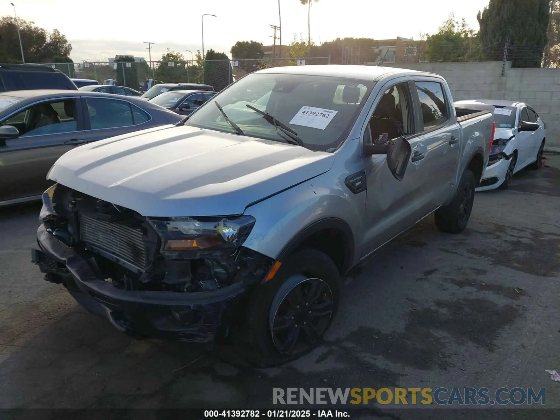 6 fotografías del automóvil dañado 1FTER4EH1LLA58719 FORD RANGER 2020