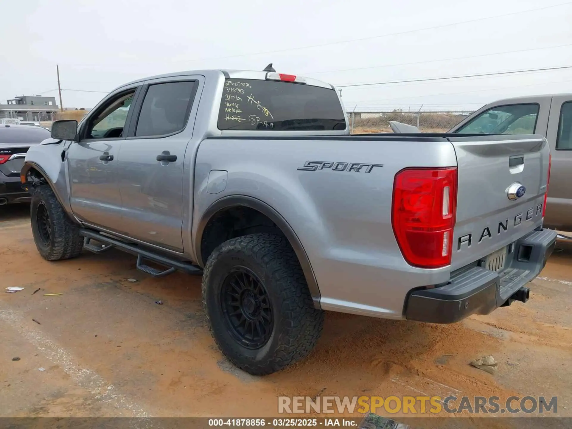 3 fotografías del automóvil dañado 1FTER4EH2LLA05477 FORD RANGER 2020