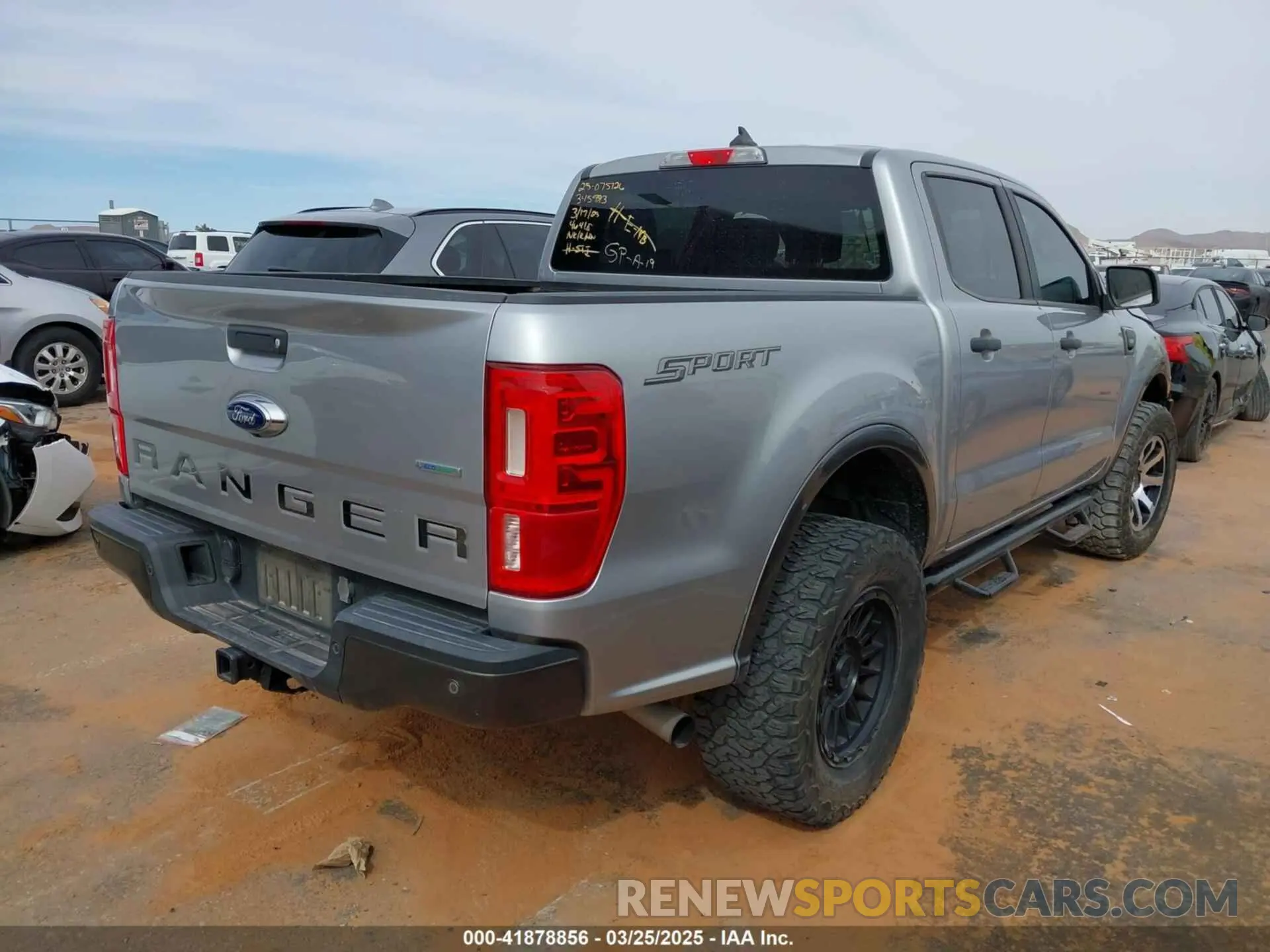 4 fotografías del automóvil dañado 1FTER4EH2LLA05477 FORD RANGER 2020