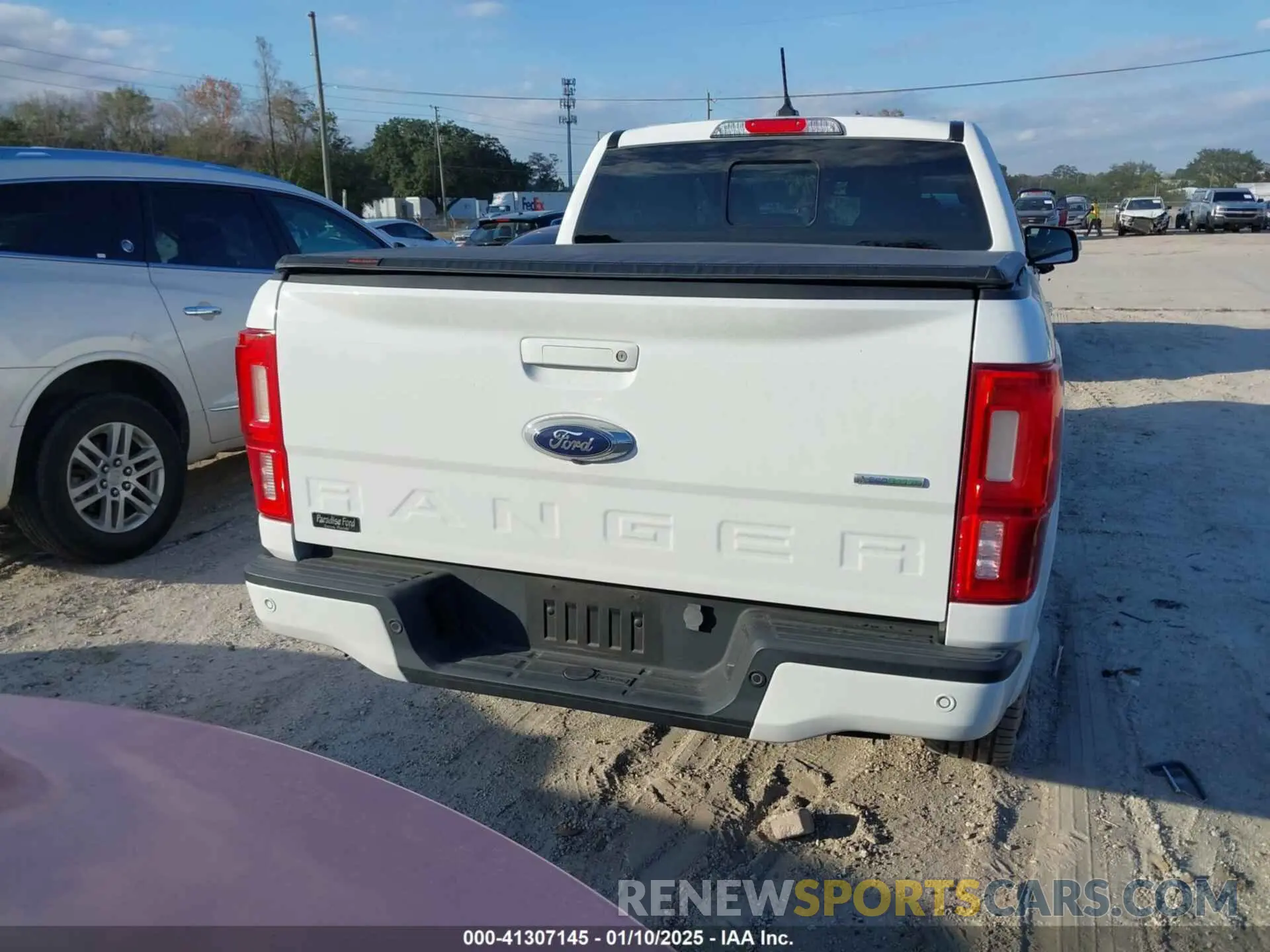 16 fotografías del automóvil dañado 1FTER4EH2LLA30170 FORD RANGER 2020