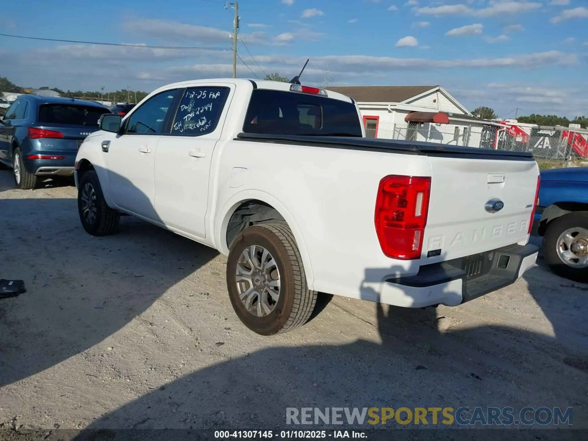 3 fotografías del automóvil dañado 1FTER4EH2LLA30170 FORD RANGER 2020
