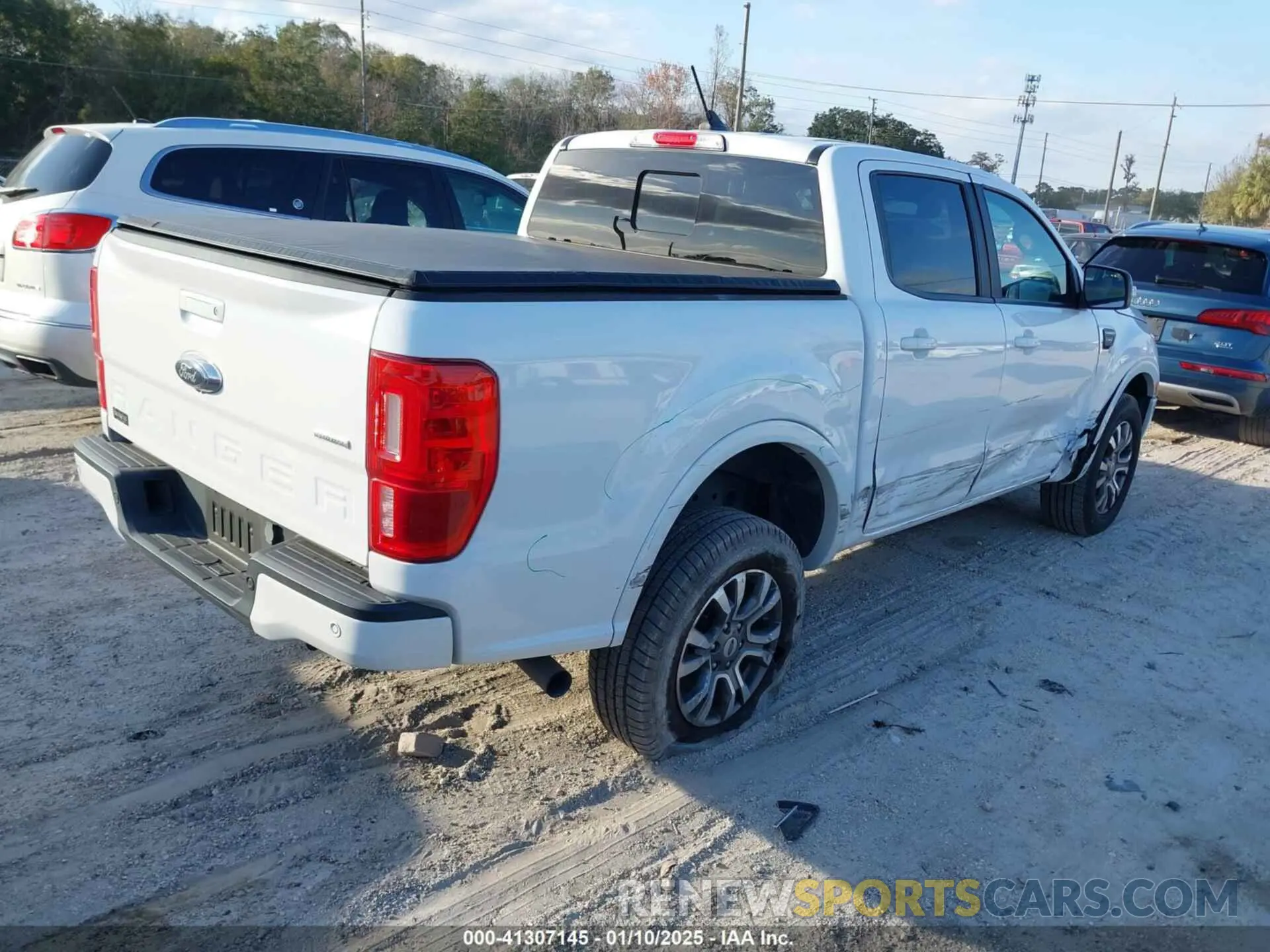 4 fotografías del automóvil dañado 1FTER4EH2LLA30170 FORD RANGER 2020