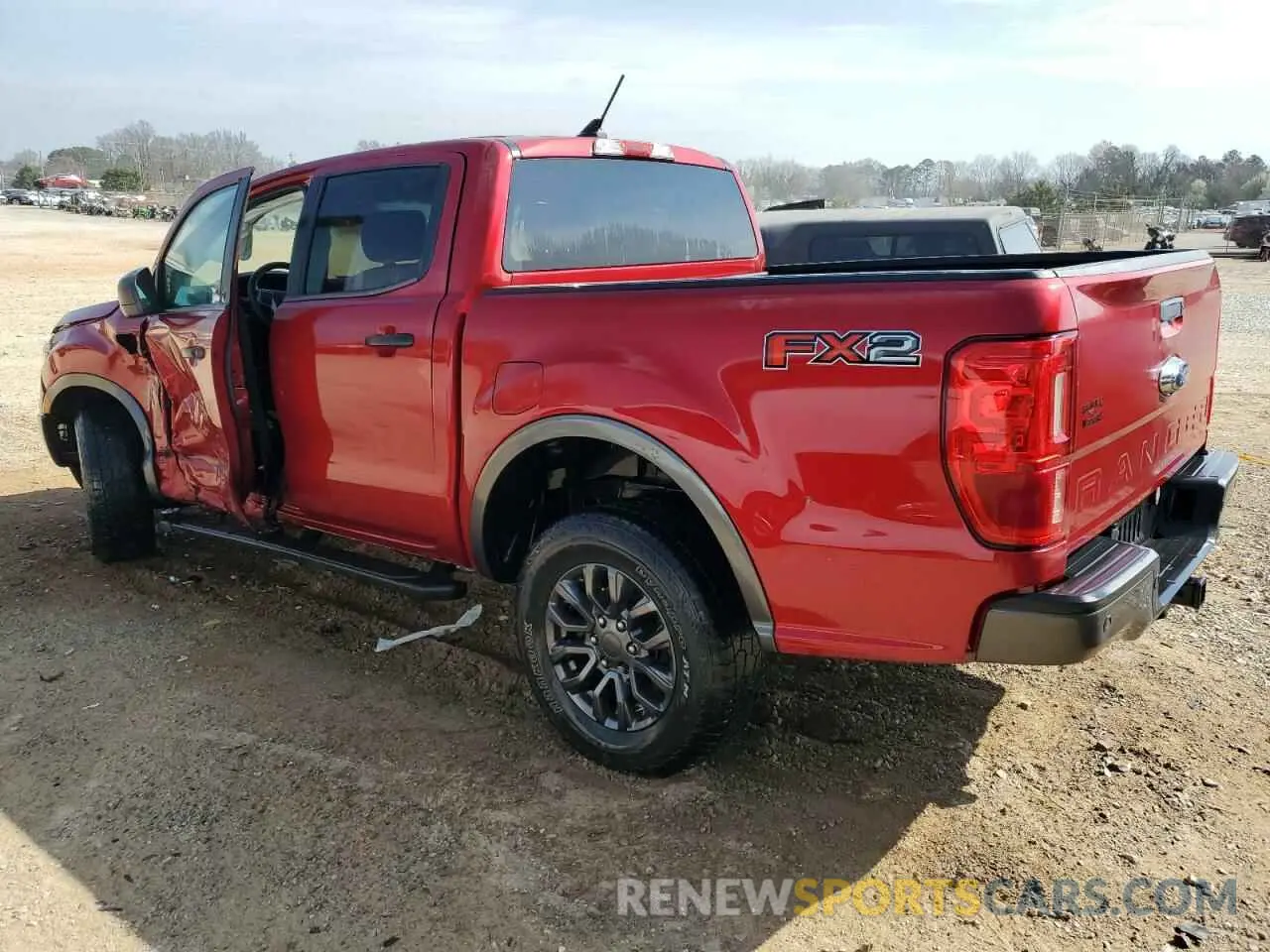 2 fotografías del automóvil dañado 1FTER4EH2LLA68823 FORD RANGER 2020