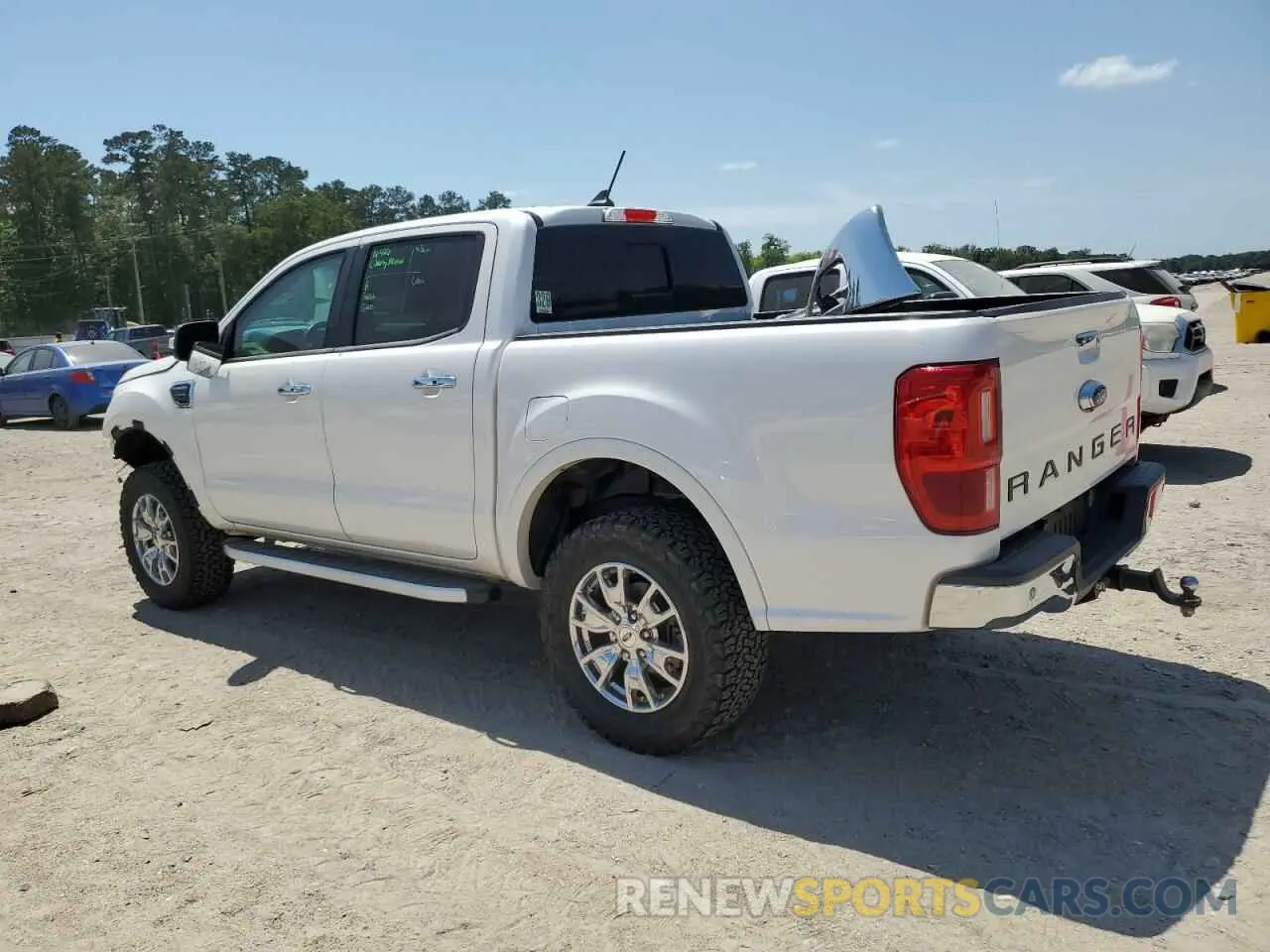 2 fotografías del automóvil dañado 1FTER4EH2LLA79790 FORD RANGER 2020