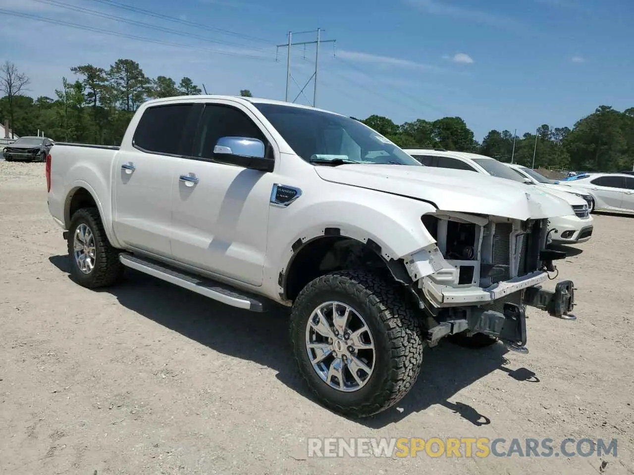 4 fotografías del automóvil dañado 1FTER4EH2LLA79790 FORD RANGER 2020