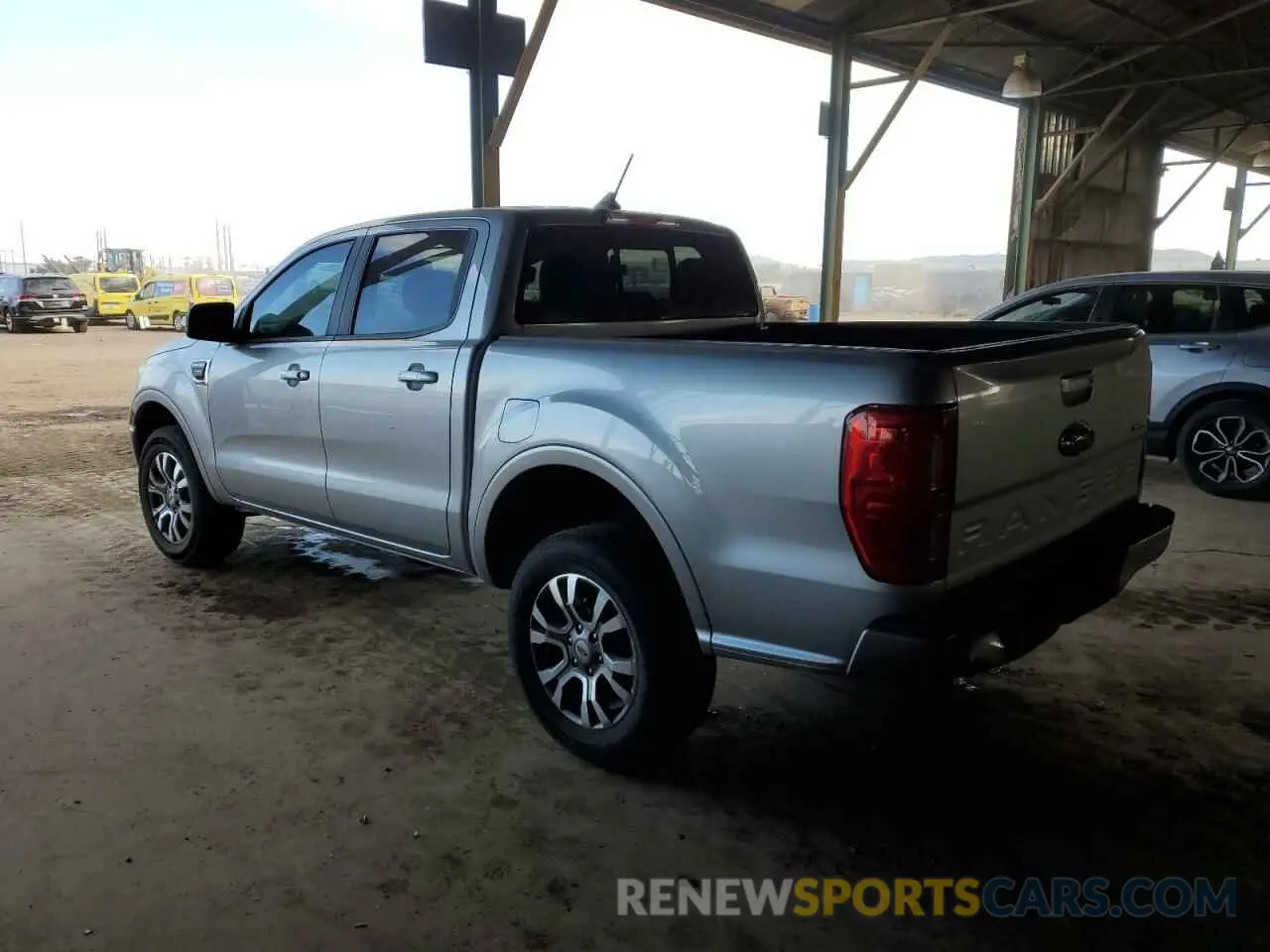 2 fotografías del automóvil dañado 1FTER4EH3LLA04192 FORD RANGER 2020