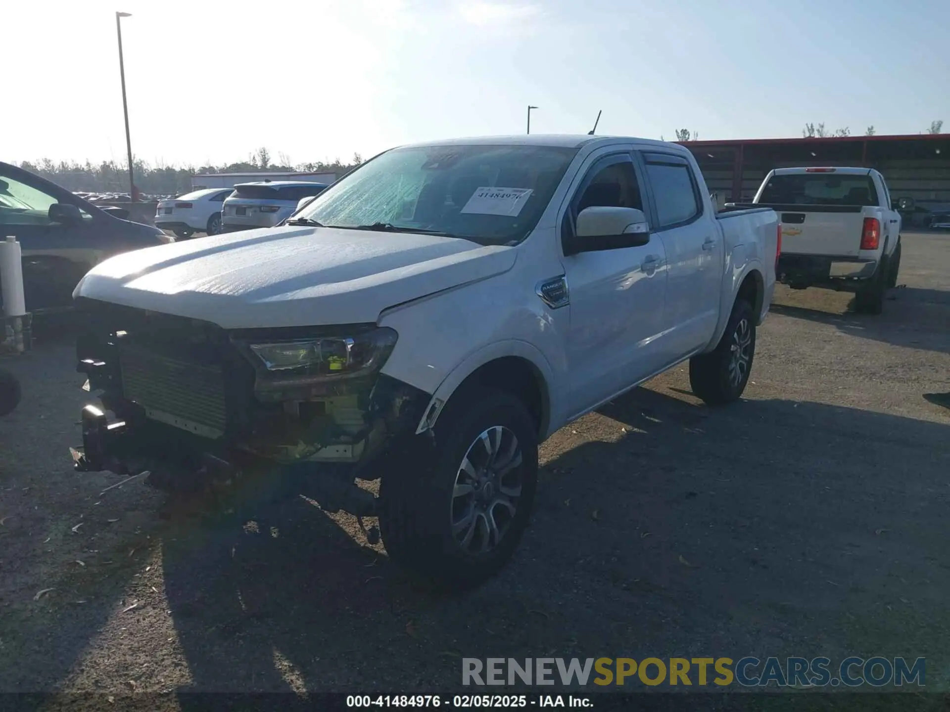 2 fotografías del automóvil dañado 1FTER4EH3LLA09358 FORD RANGER 2020