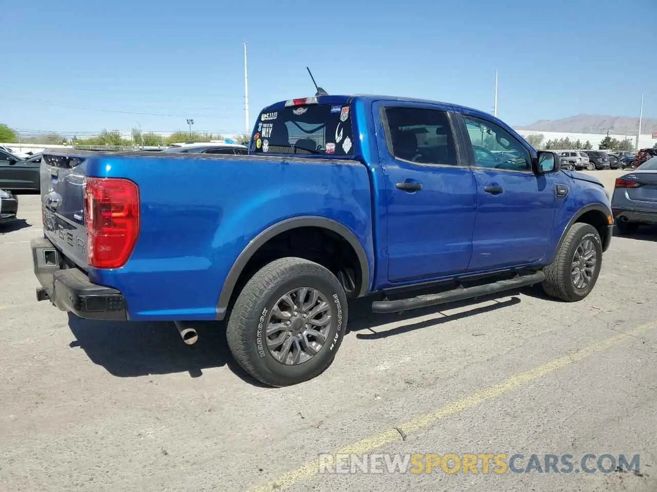 3 fotografías del automóvil dañado 1FTER4EH3LLA20781 FORD RANGER 2020