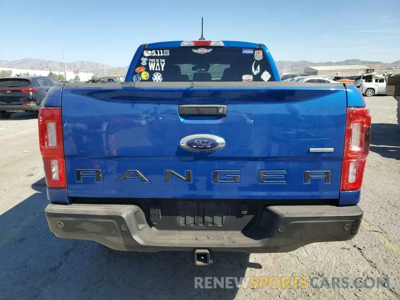 6 fotografías del automóvil dañado 1FTER4EH3LLA20781 FORD RANGER 2020