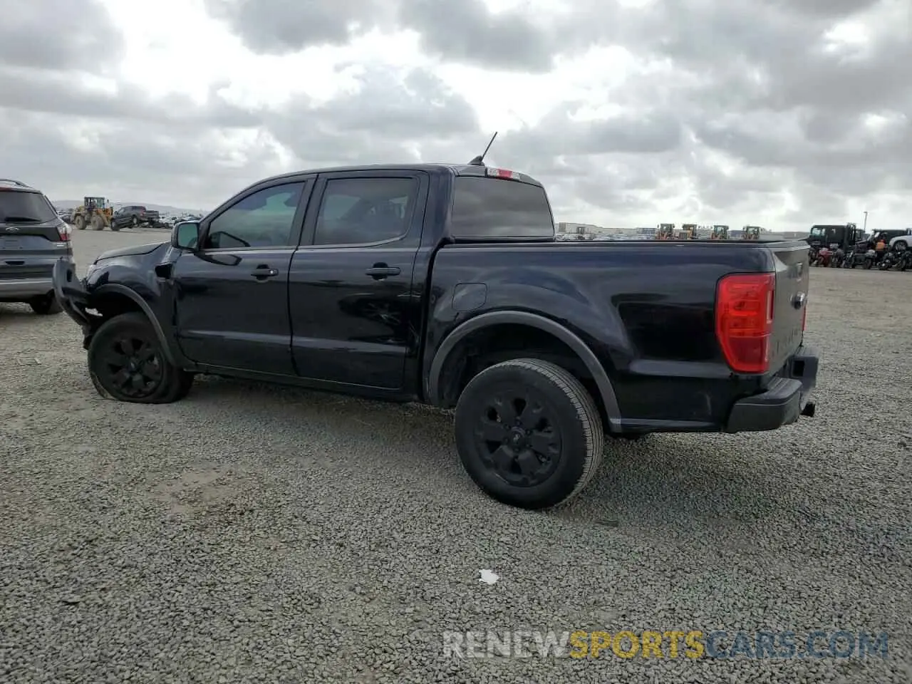 2 fotografías del automóvil dañado 1FTER4EH3LLA36169 FORD RANGER 2020