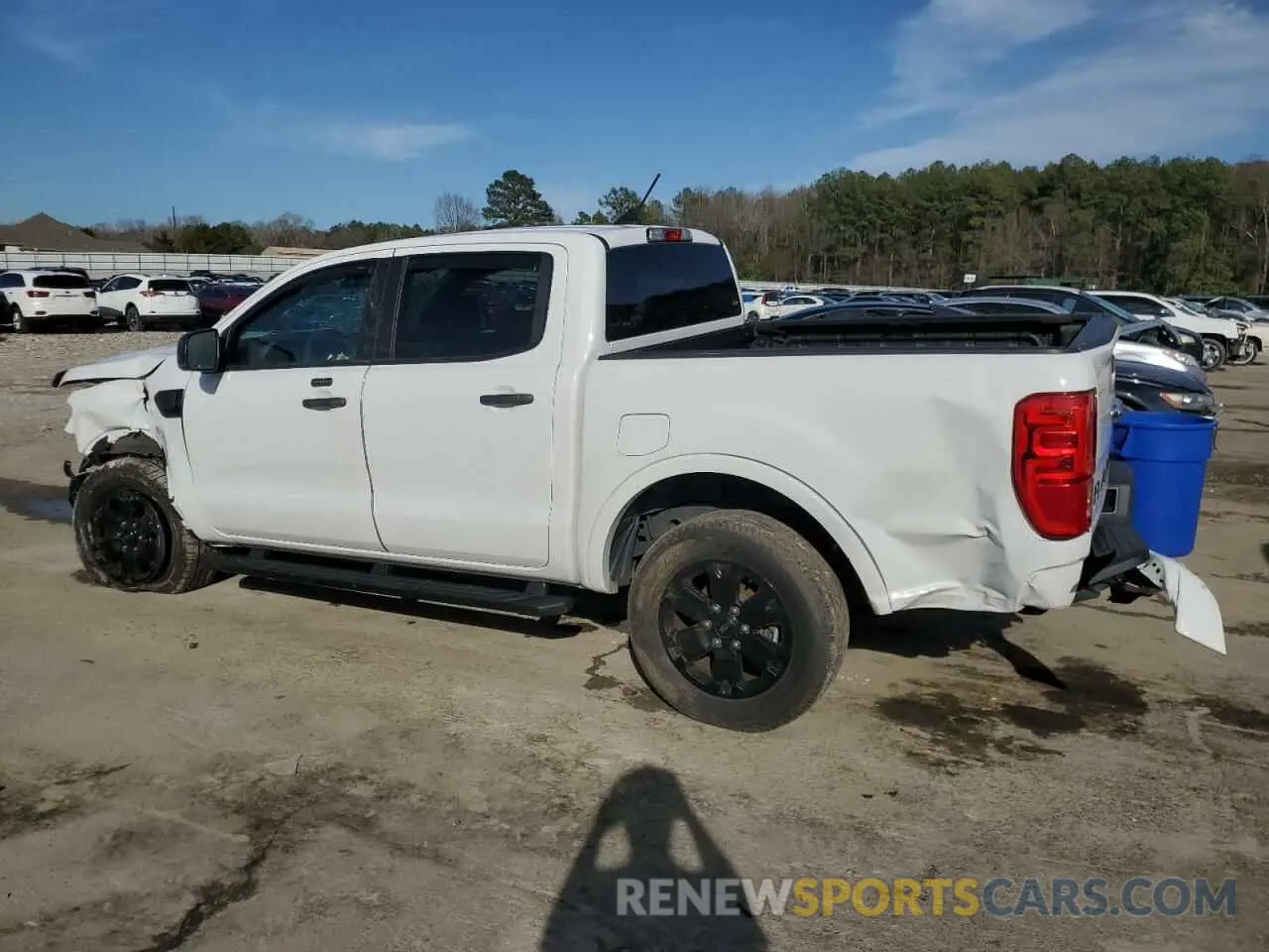 2 fotografías del automóvil dañado 1FTER4EH3LLA60388 FORD RANGER 2020