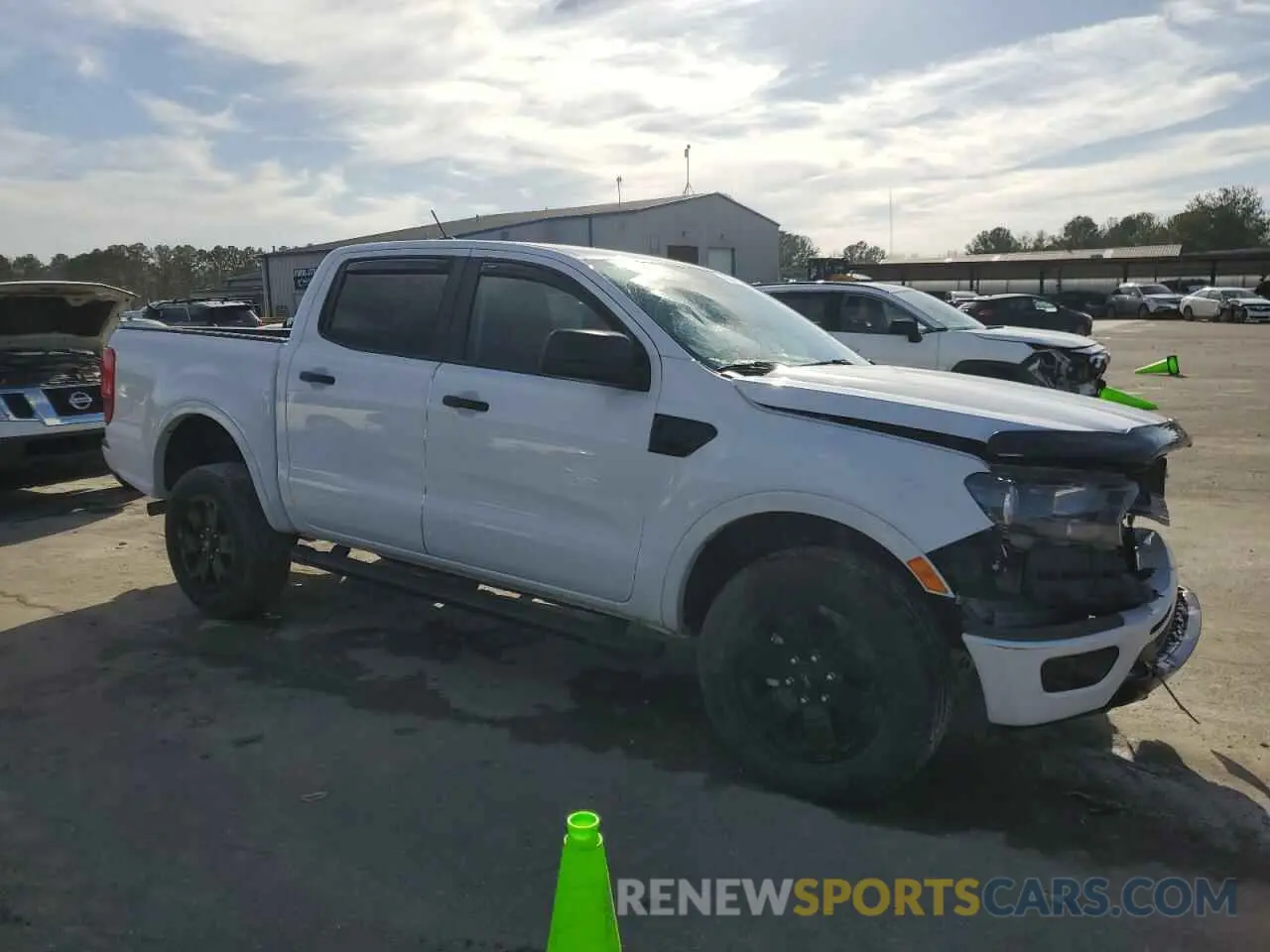 4 fotografías del automóvil dañado 1FTER4EH3LLA60388 FORD RANGER 2020