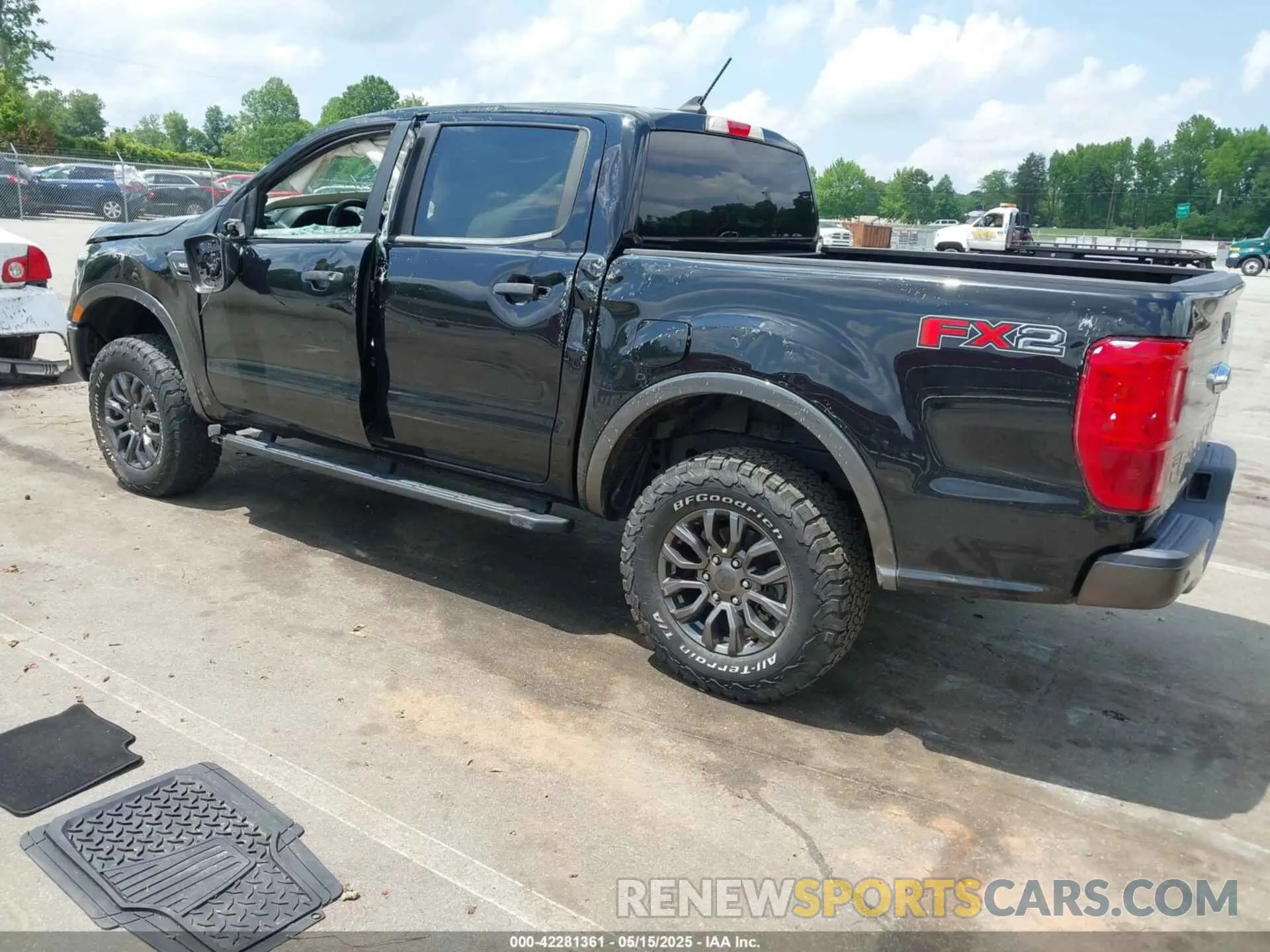 3 fotografías del automóvil dañado 1FTER4EH4LLA60352 FORD RANGER 2020