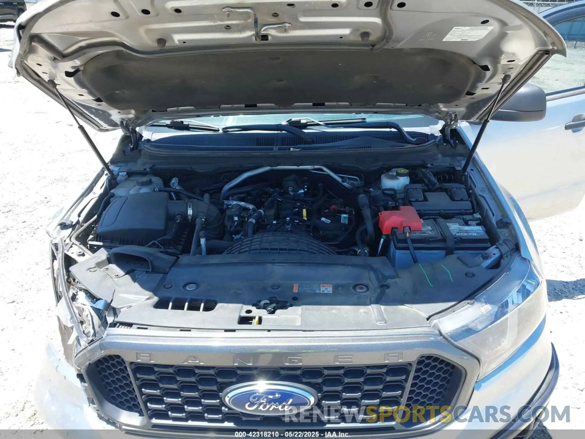 10 fotografías del automóvil dañado 1FTER4EH4LLA87034 FORD RANGER 2020