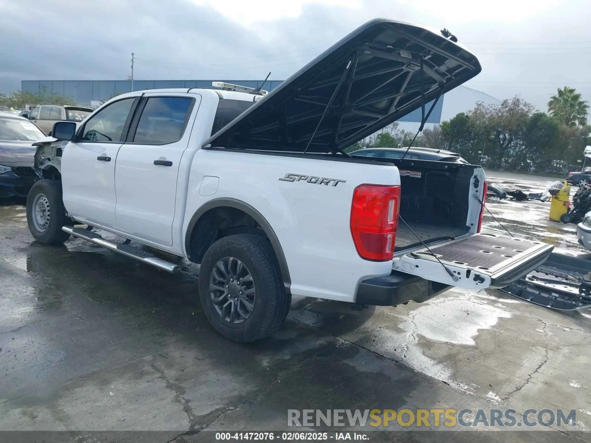 3 fotografías del automóvil dañado 1FTER4EH4LLA97014 FORD RANGER 2020