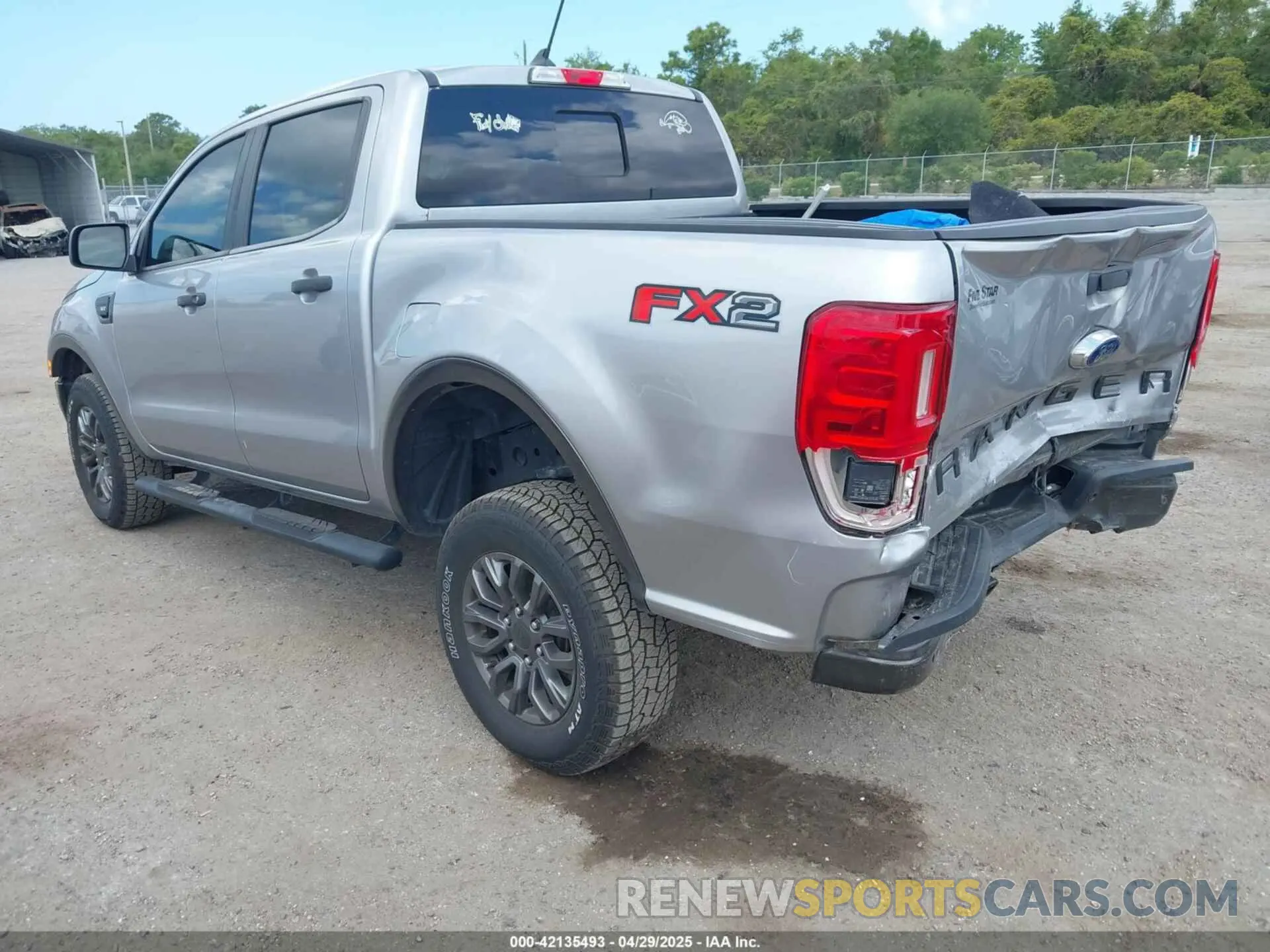 3 fotografías del automóvil dañado 1FTER4EH4LLA97594 FORD RANGER 2020