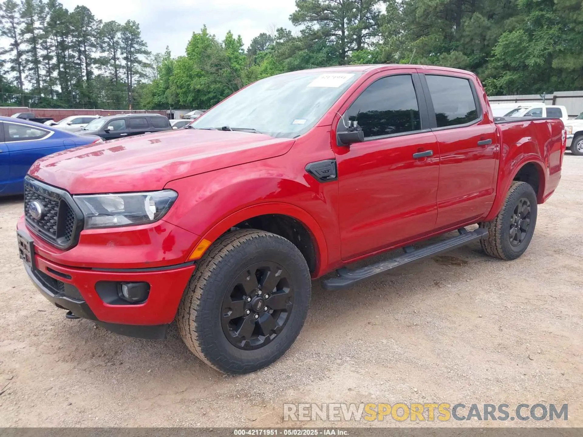 2 fotografías del automóvil dañado 1FTER4EH5LLA14660 FORD RANGER 2020
