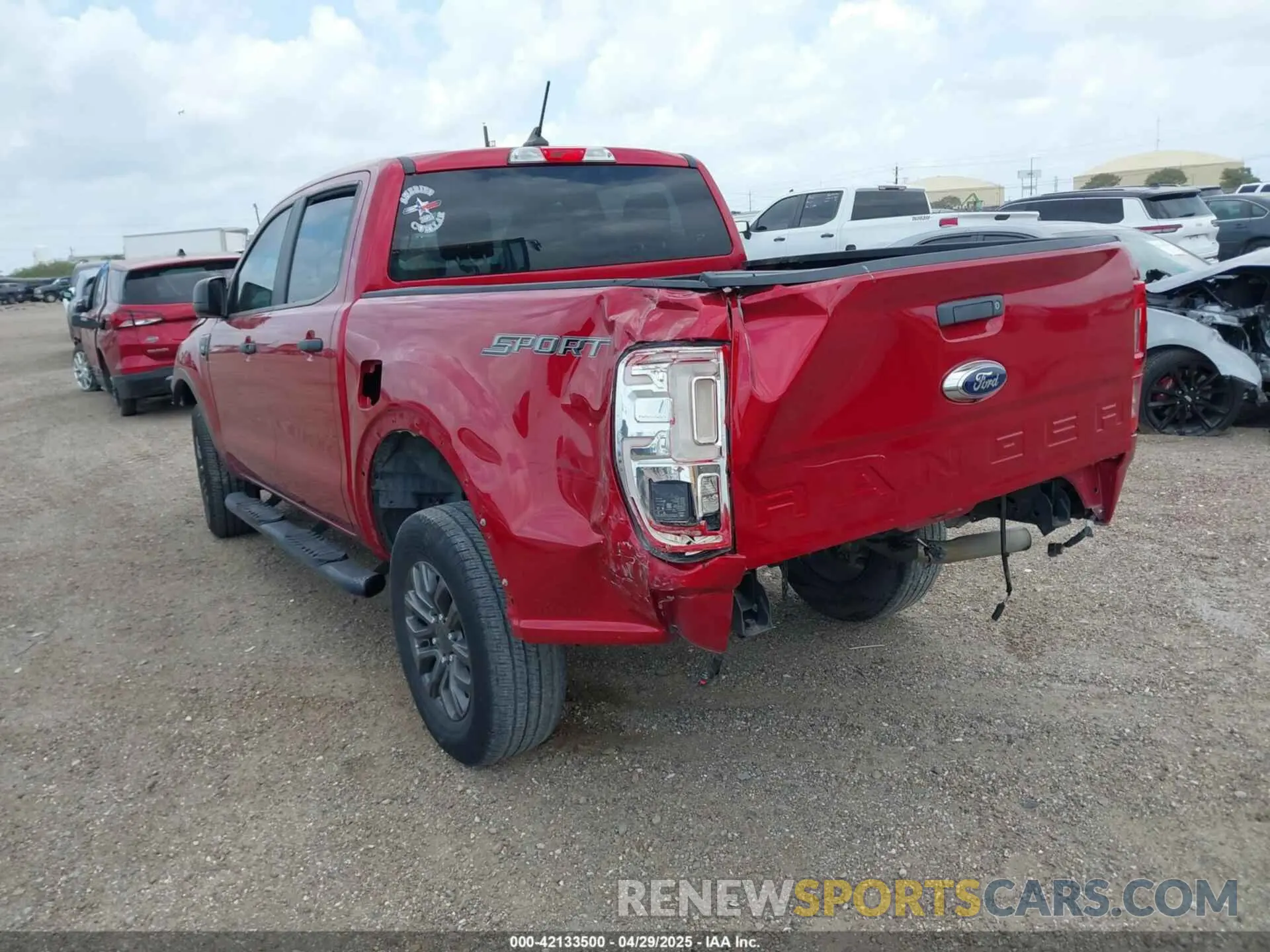 3 fotografías del automóvil dañado 1FTER4EH5LLA33547 FORD RANGER 2020