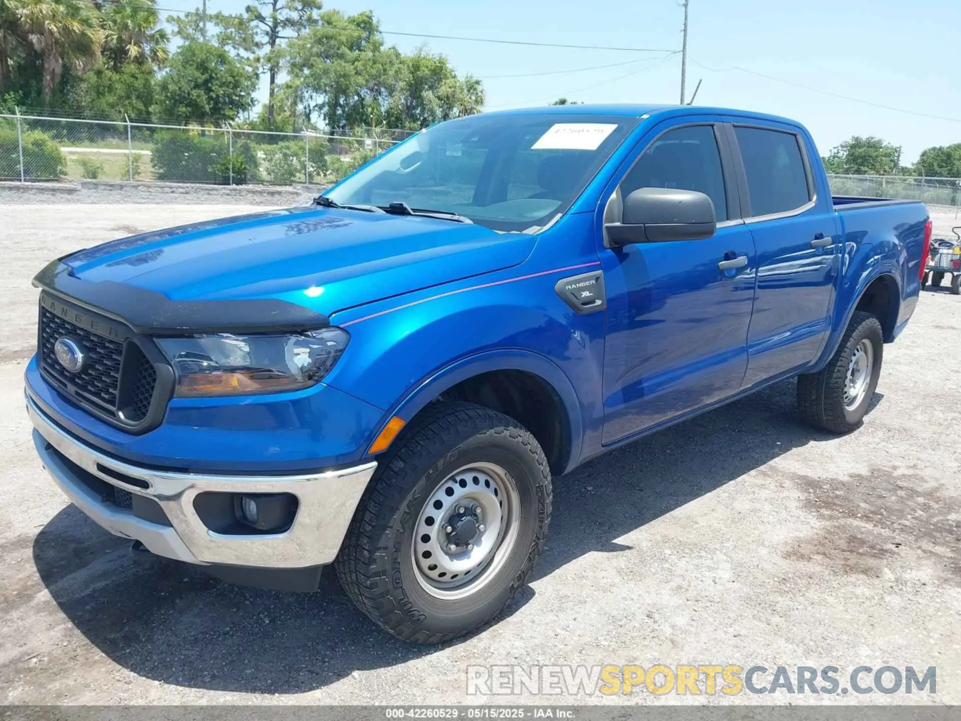 2 fotografías del automóvil dañado 1FTER4EH5LLA35489 FORD RANGER 2020