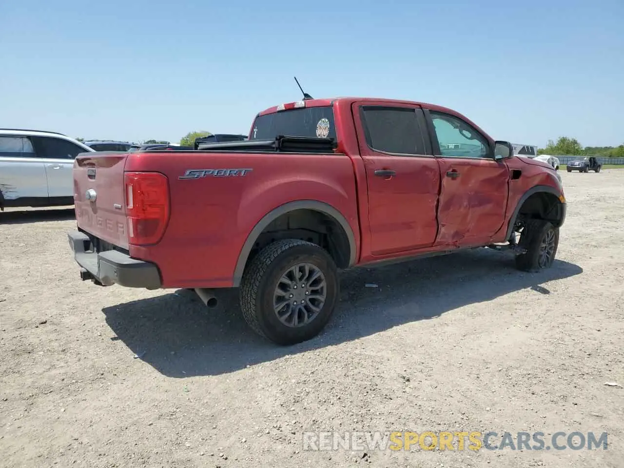 3 fotografías del automóvil dañado 1FTER4EH5LLA56312 FORD RANGER 2020