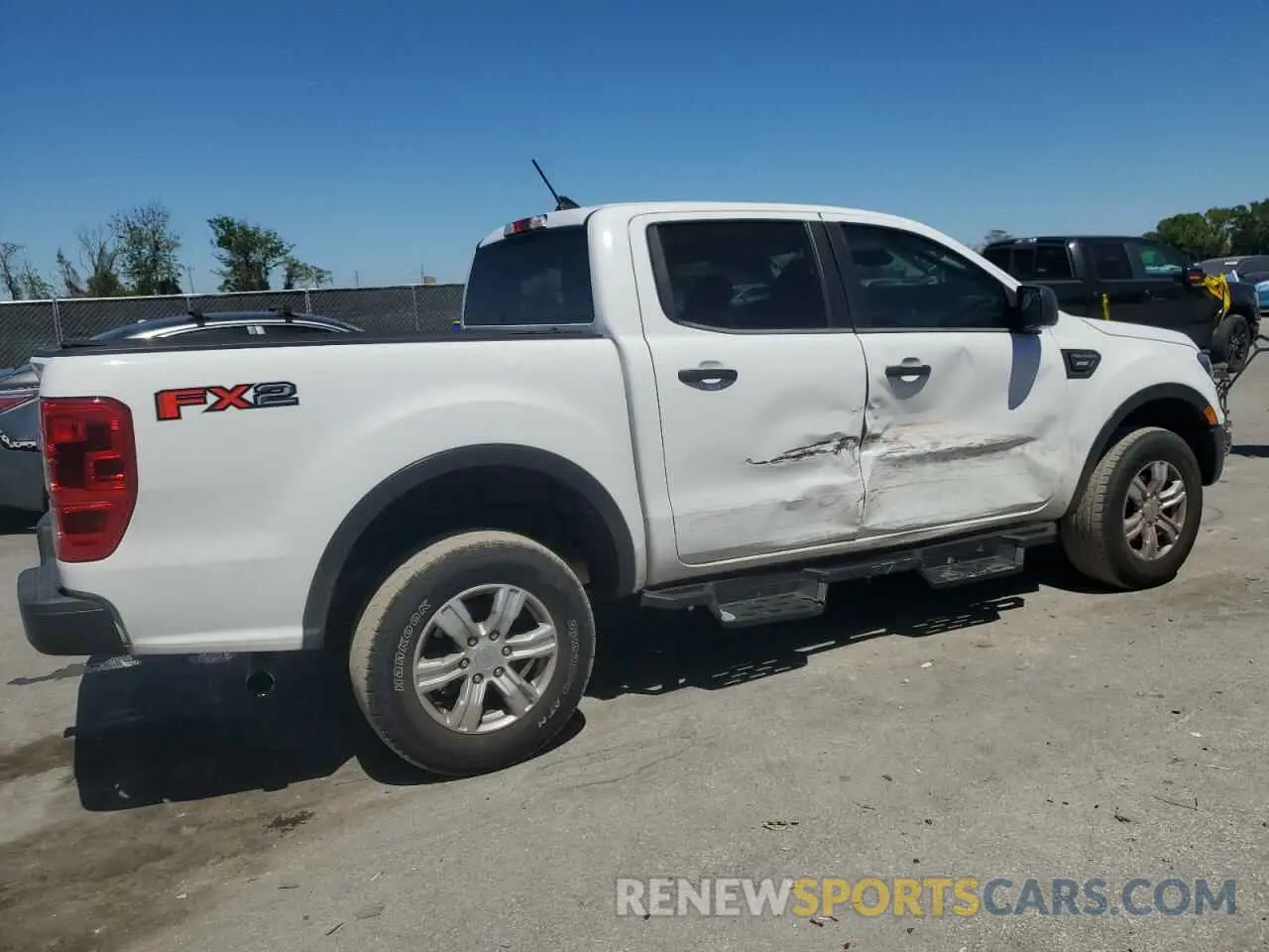 3 fotografías del automóvil dañado 1FTER4EH5LLA81906 FORD RANGER 2020
