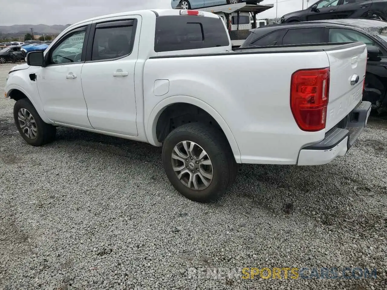 2 fotografías del automóvil dañado 1FTER4EH6LLA30222 FORD RANGER 2020