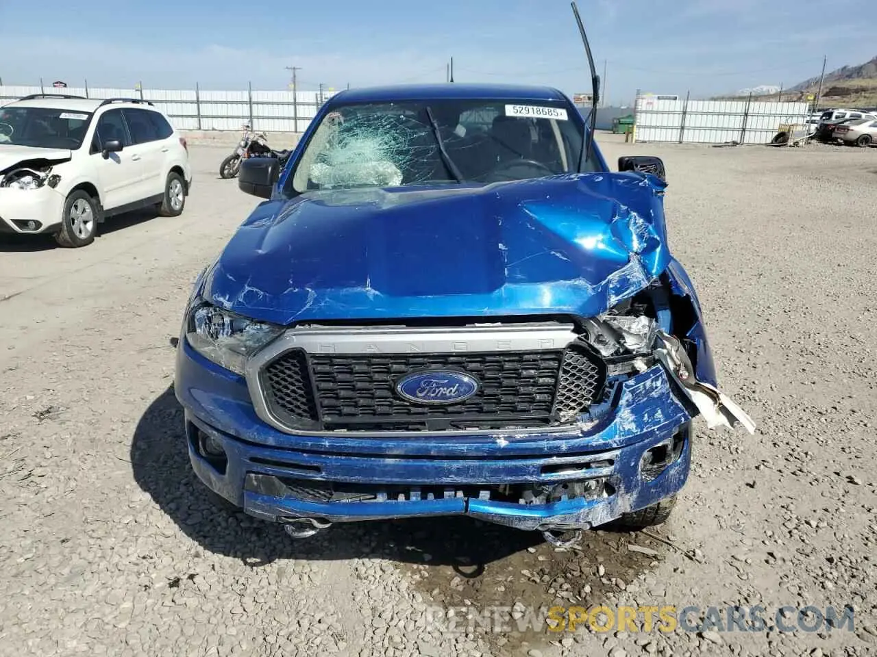 5 fotografías del automóvil dañado 1FTER4EH6LLA36361 FORD RANGER 2020