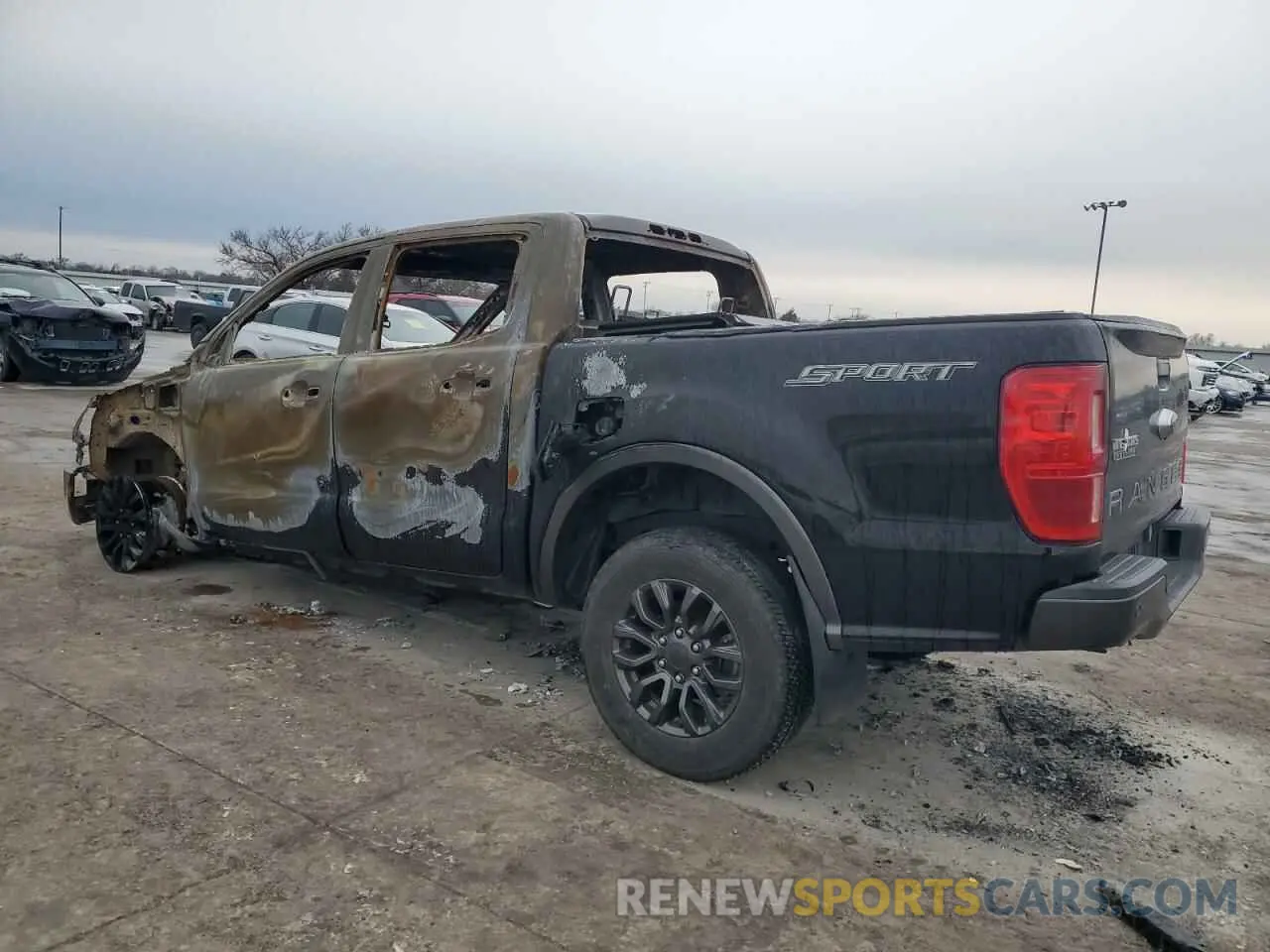 2 fotografías del automóvil dañado 1FTER4EH6LLA91179 FORD RANGER 2020