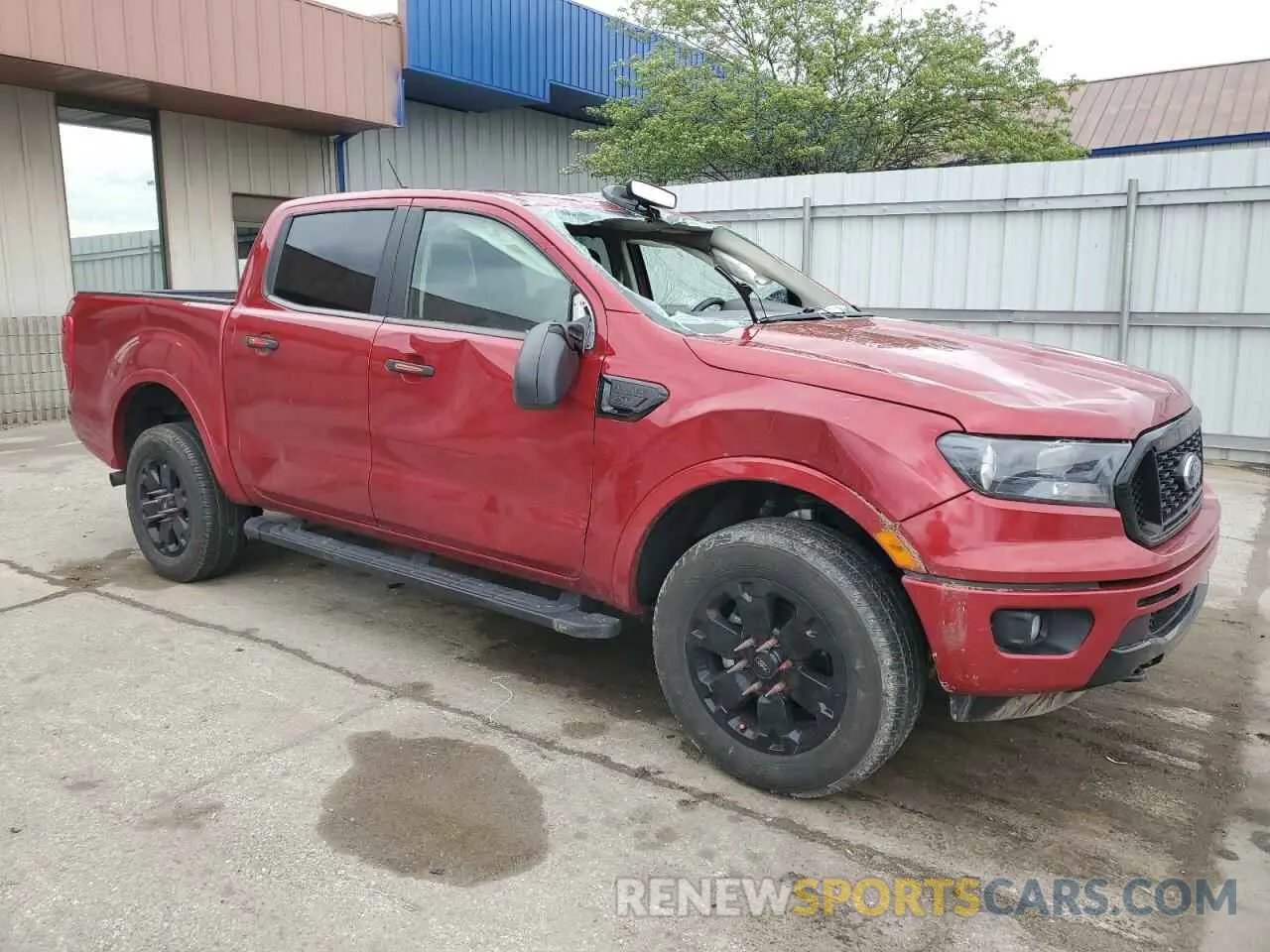 4 fotografías del automóvil dañado 1FTER4EH7LLA13896 FORD RANGER 2020