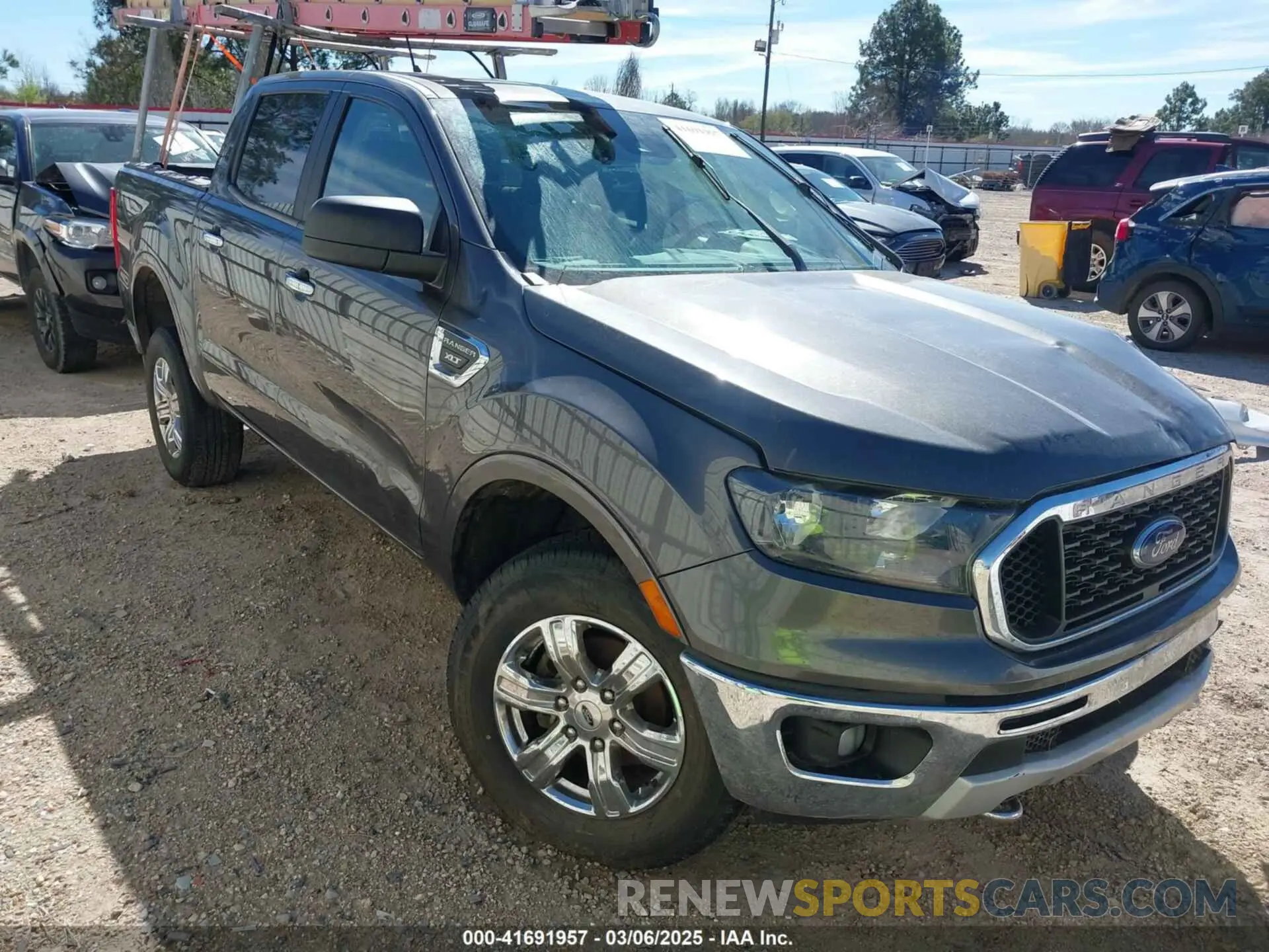 1 fotografías del automóvil dañado 1FTER4EH7LLA23795 FORD RANGER 2020