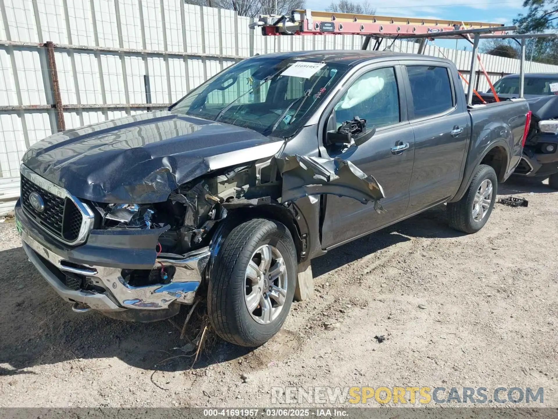2 fotografías del automóvil dañado 1FTER4EH7LLA23795 FORD RANGER 2020