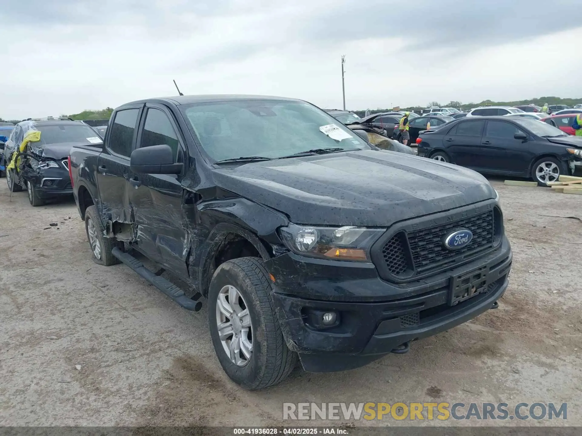 1 fotografías del automóvil dañado 1FTER4EH7LLA63844 FORD RANGER 2020