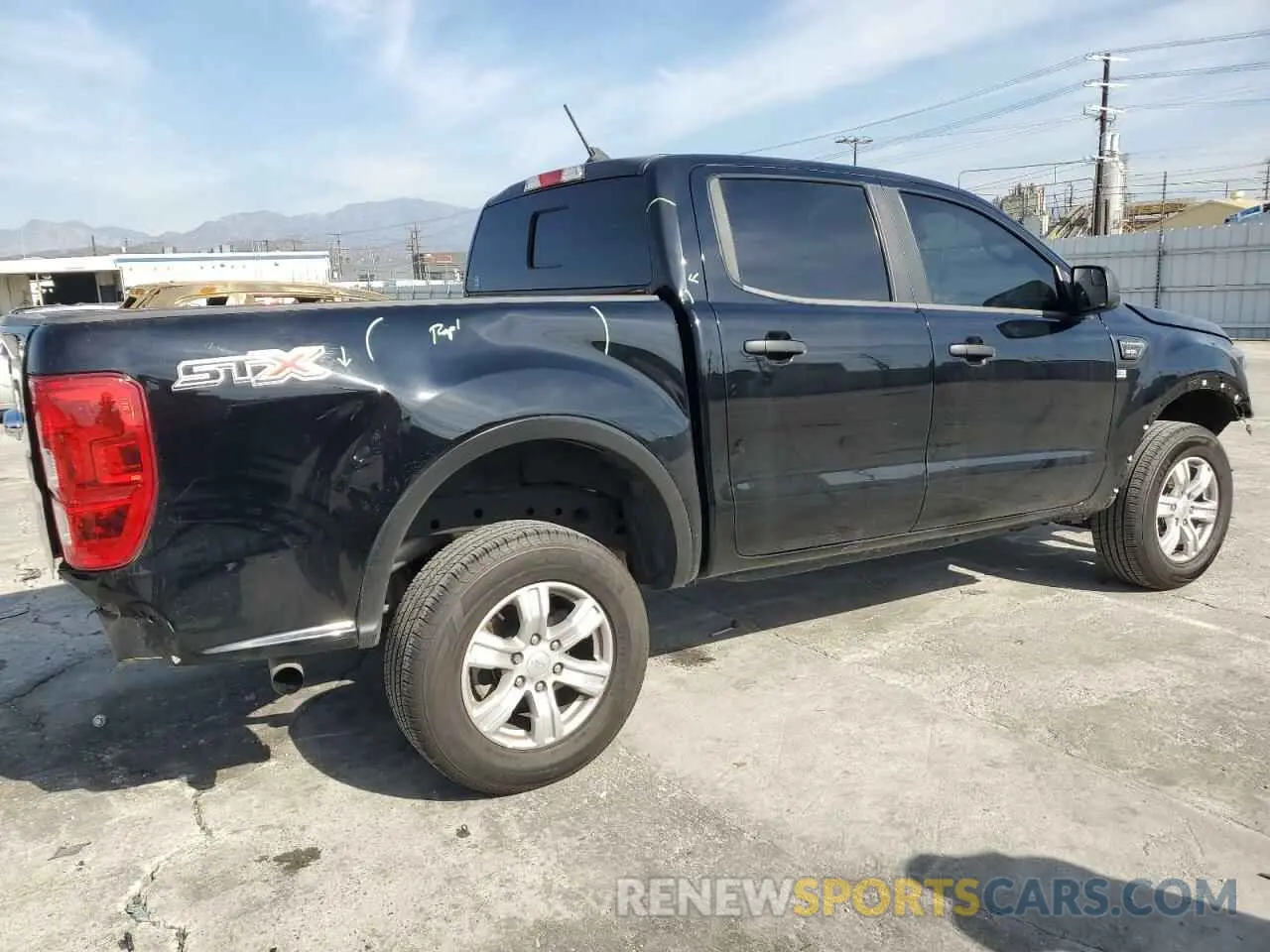 3 fotografías del automóvil dañado 1FTER4EH7LLA88713 FORD RANGER 2020