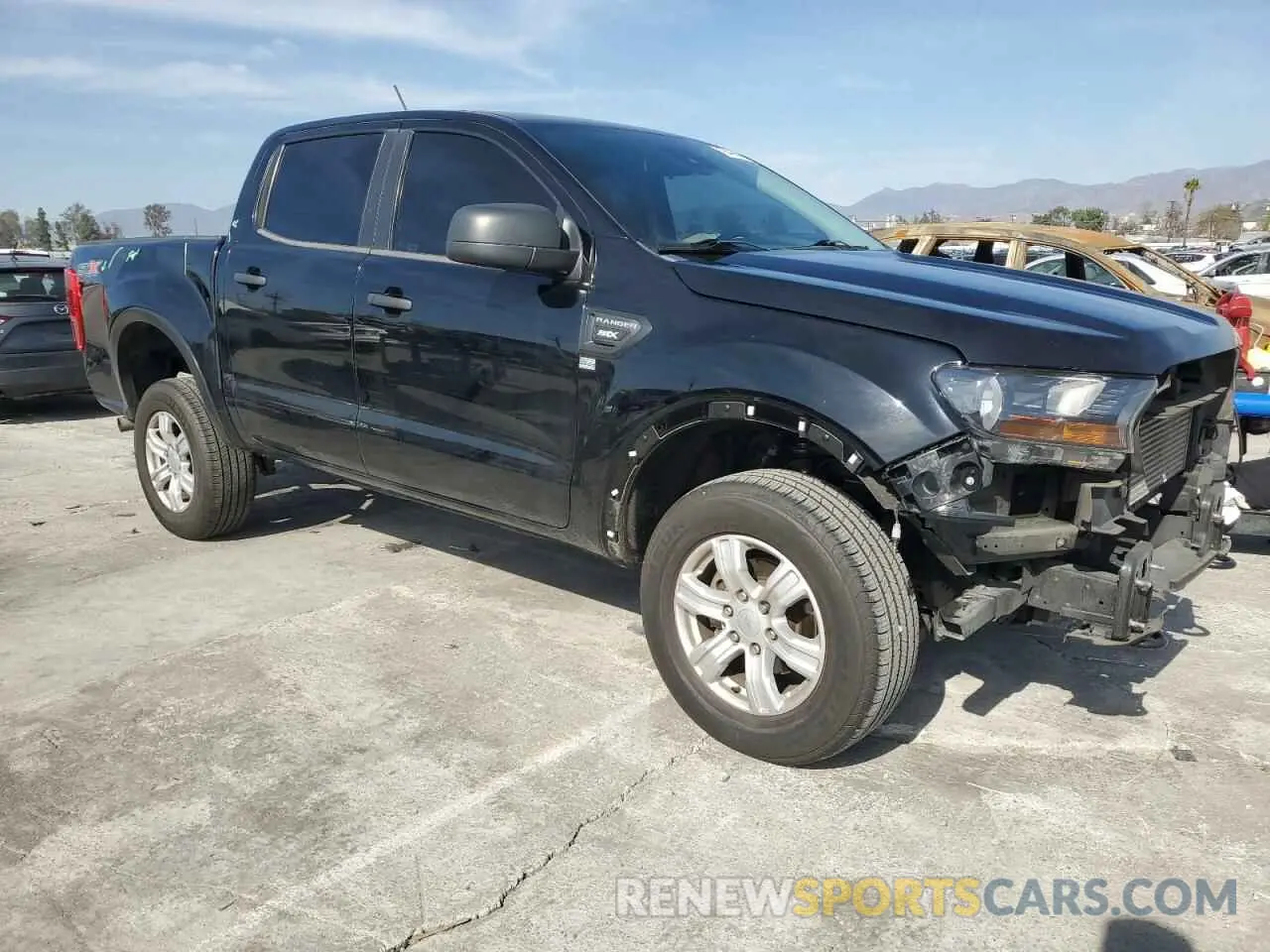 4 fotografías del automóvil dañado 1FTER4EH7LLA88713 FORD RANGER 2020