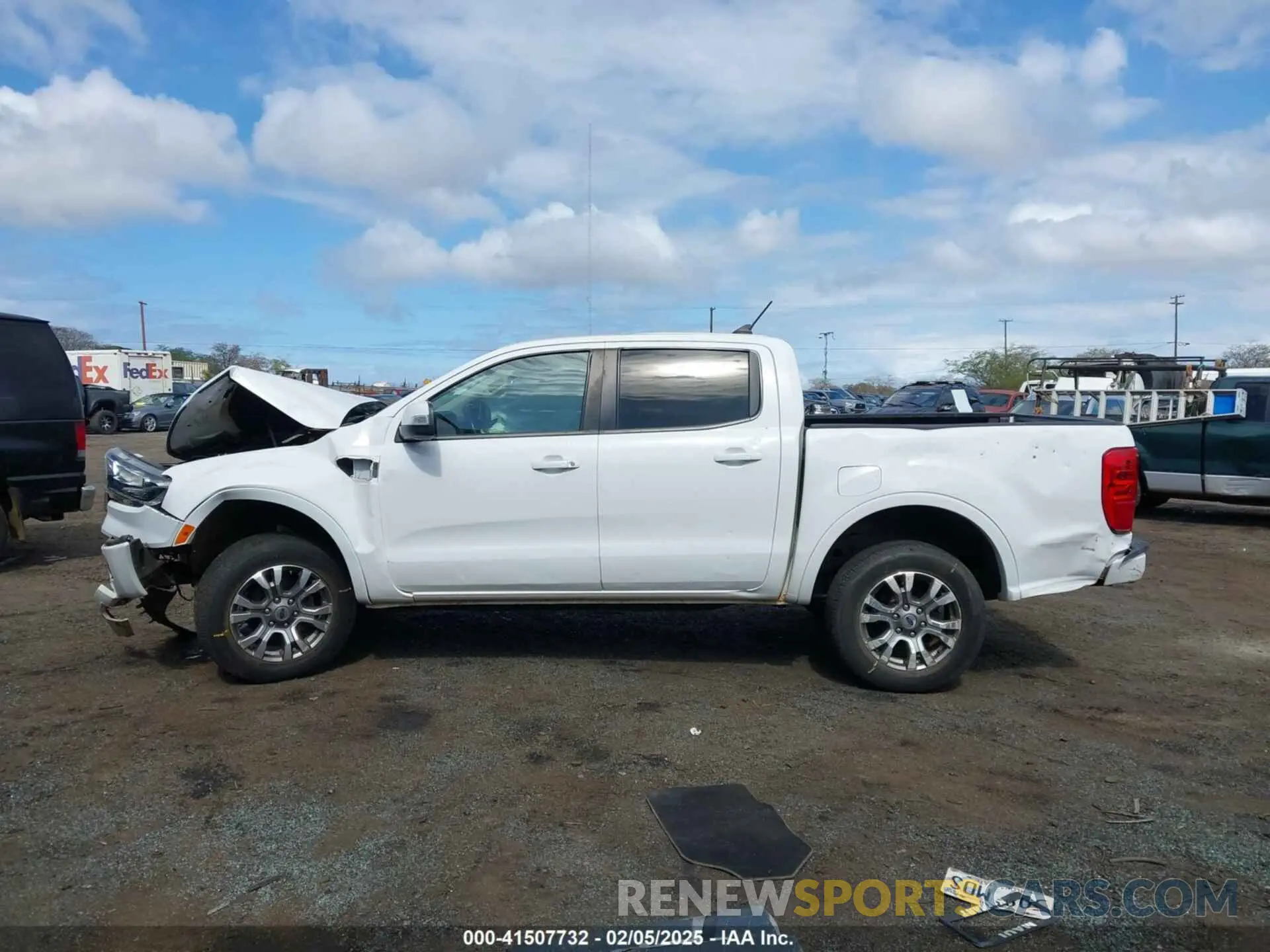 14 fotografías del automóvil dañado 1FTER4EH8LLA09324 FORD RANGER 2020