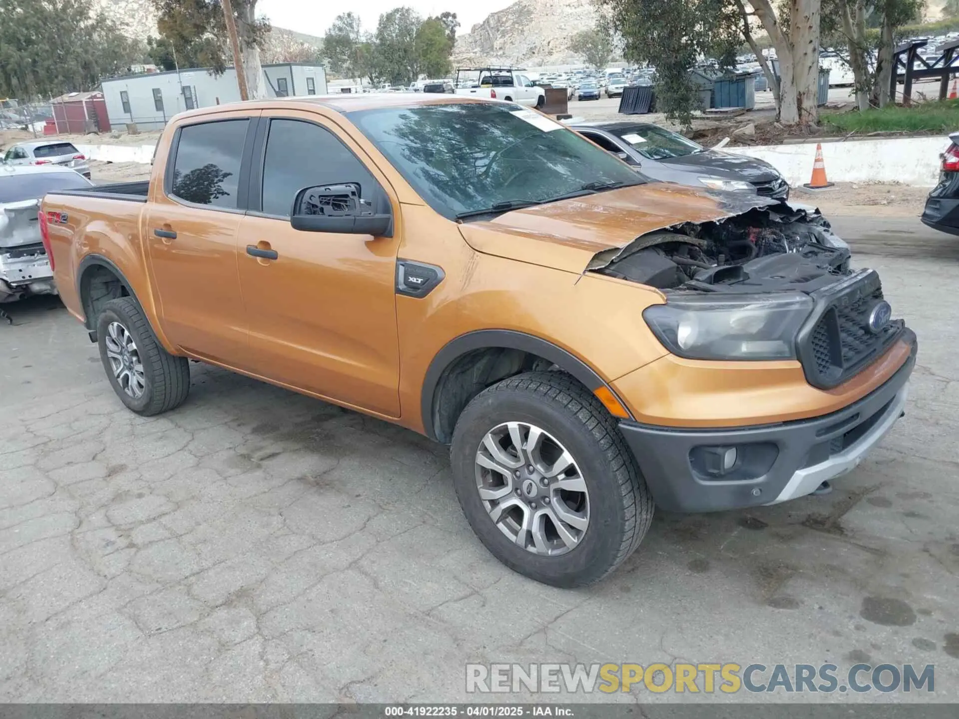 1 fotografías del automóvil dañado 1FTER4EH9LLA12104 FORD RANGER 2020