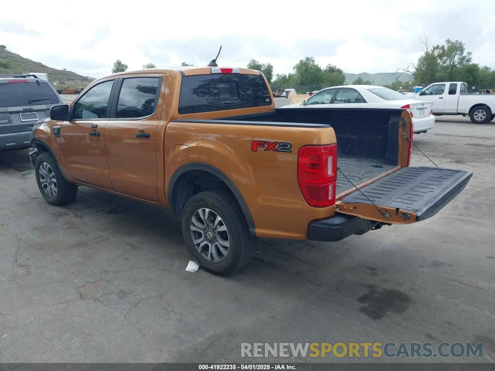 3 fotografías del automóvil dañado 1FTER4EH9LLA12104 FORD RANGER 2020