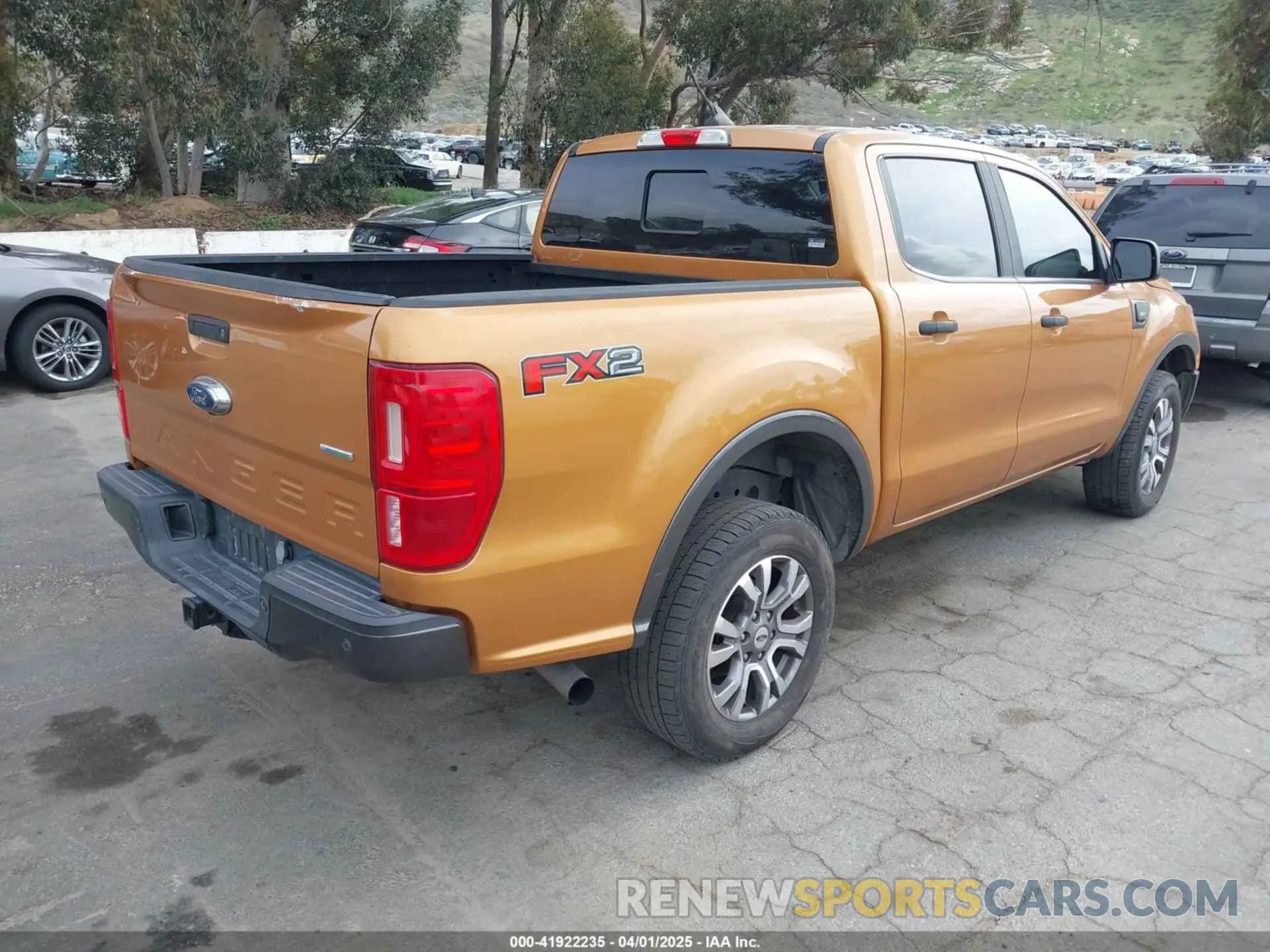 4 fotografías del automóvil dañado 1FTER4EH9LLA12104 FORD RANGER 2020