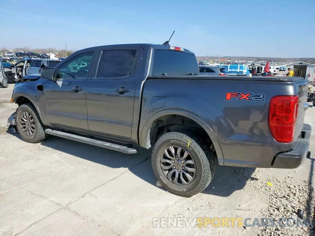 2 fotografías del automóvil dañado 1FTER4EH9LLA82394 FORD RANGER 2020