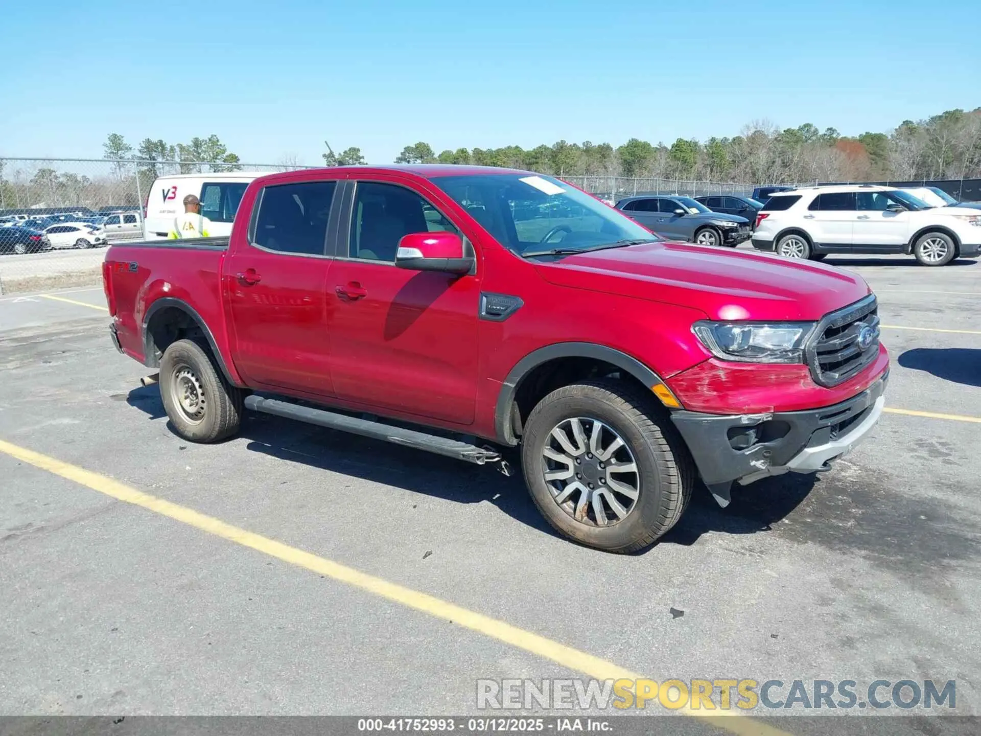 1 fotografías del automóvil dañado 1FTER4EHXLLA00852 FORD RANGER 2020