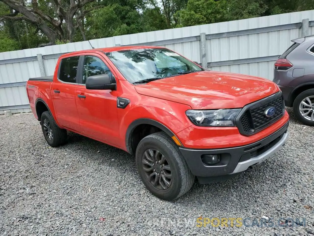 4 fotografías del automóvil dañado 1FTER4EHXLLA66110 FORD RANGER 2020