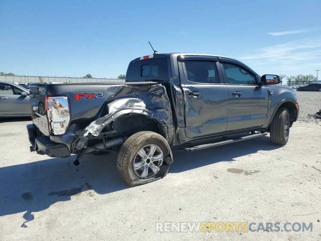 3 fotografías del automóvil dañado 1FTER4EHXLLA92111 FORD RANGER 2020
