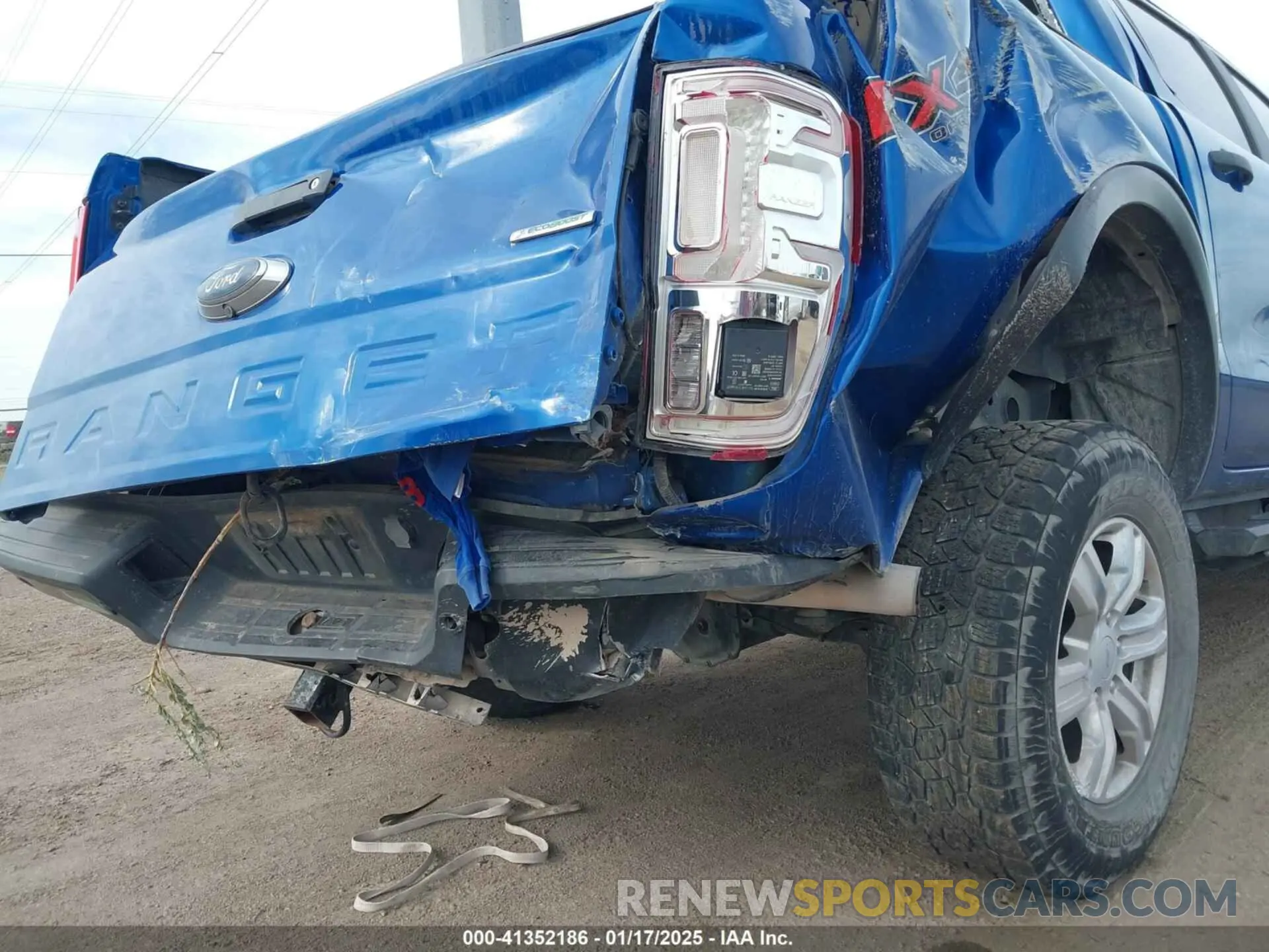 12 fotografías del automóvil dañado 1FTER4FH0LLA38332 FORD RANGER 2020